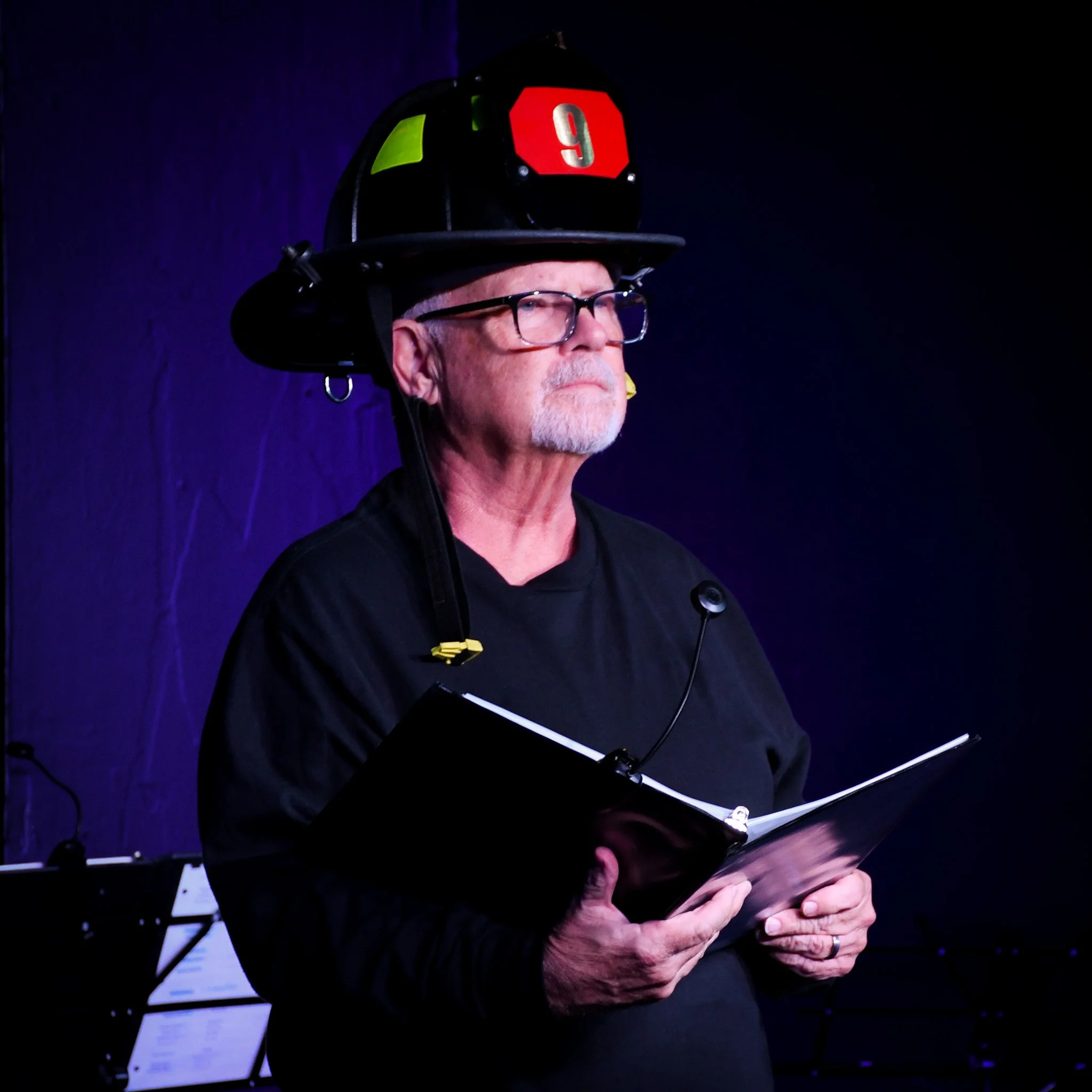 Tonight, on the 25th year of remembrance of September 11, we open Sarah Tuft's 110 Stories. What an honor to bring this play to The Seeing Place on 9/11/26.

25 years later and their stories still remain.

"The Engine Officer comes down. And we'