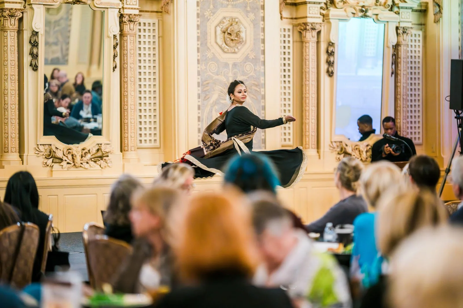Delaware Arts Summit 2025 , Ananya Goswami Presenting Kathak at Dupont Hotel 