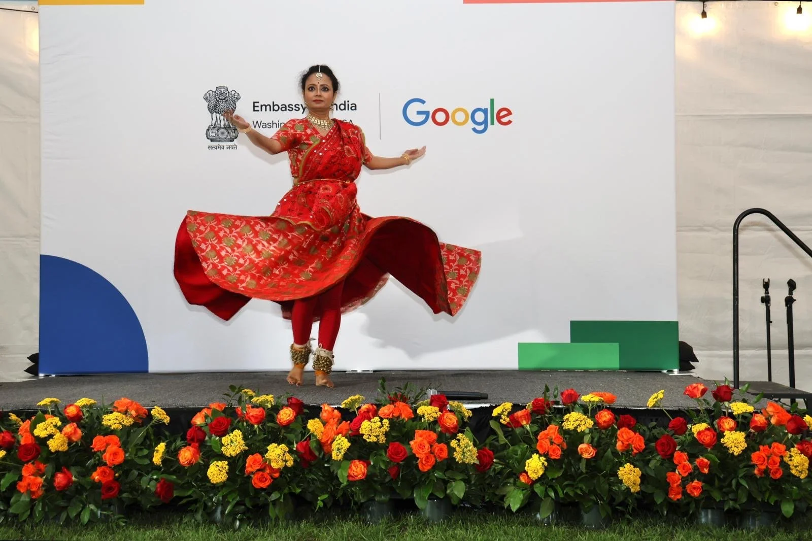 Kathak by Ananya Goswami at the Google Art and Culture hosted at India House , Washington DC , by Embassy of India 