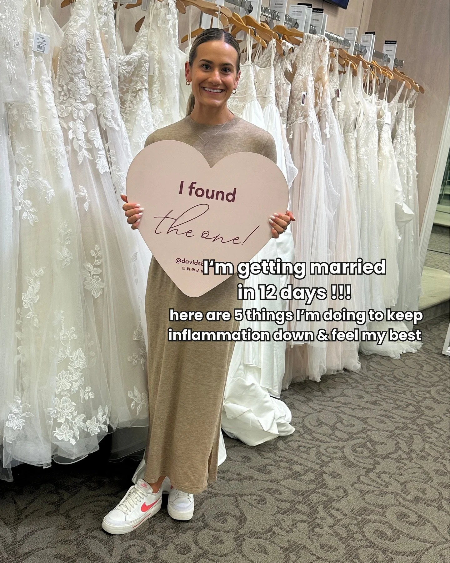 what I&rsquo;m doing the next 12 days to feel my bestttt inside &amp; out 👰&zwj;♀️

after my wedding &amp; honeymoon, I have a super exciting Cyber Monday offer to share with you &mdash; comment or DM me &ldquo;SALE&rdquo; to join the pre-sale waitl