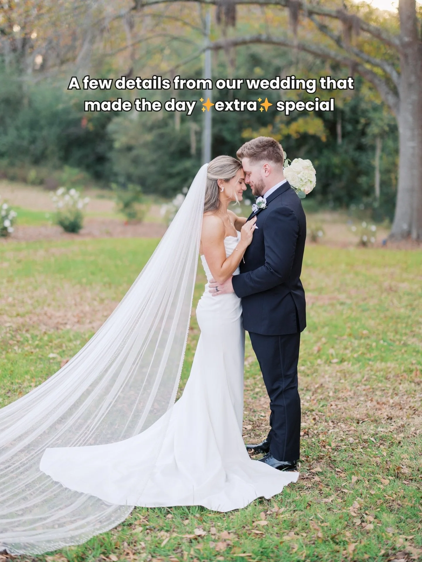 Sharing a few of the details from our special day 🥰🤍

📸 @catherinebritt_photos