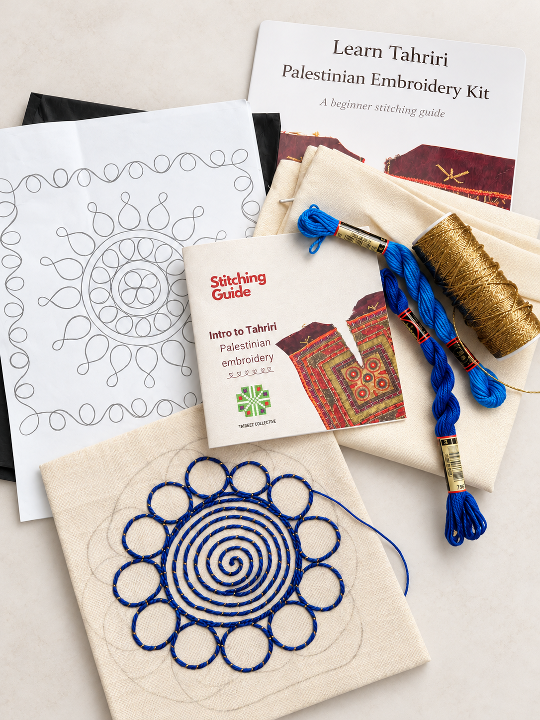 Tahriri Embroidery Kit – Learn Palestinian Embroidery