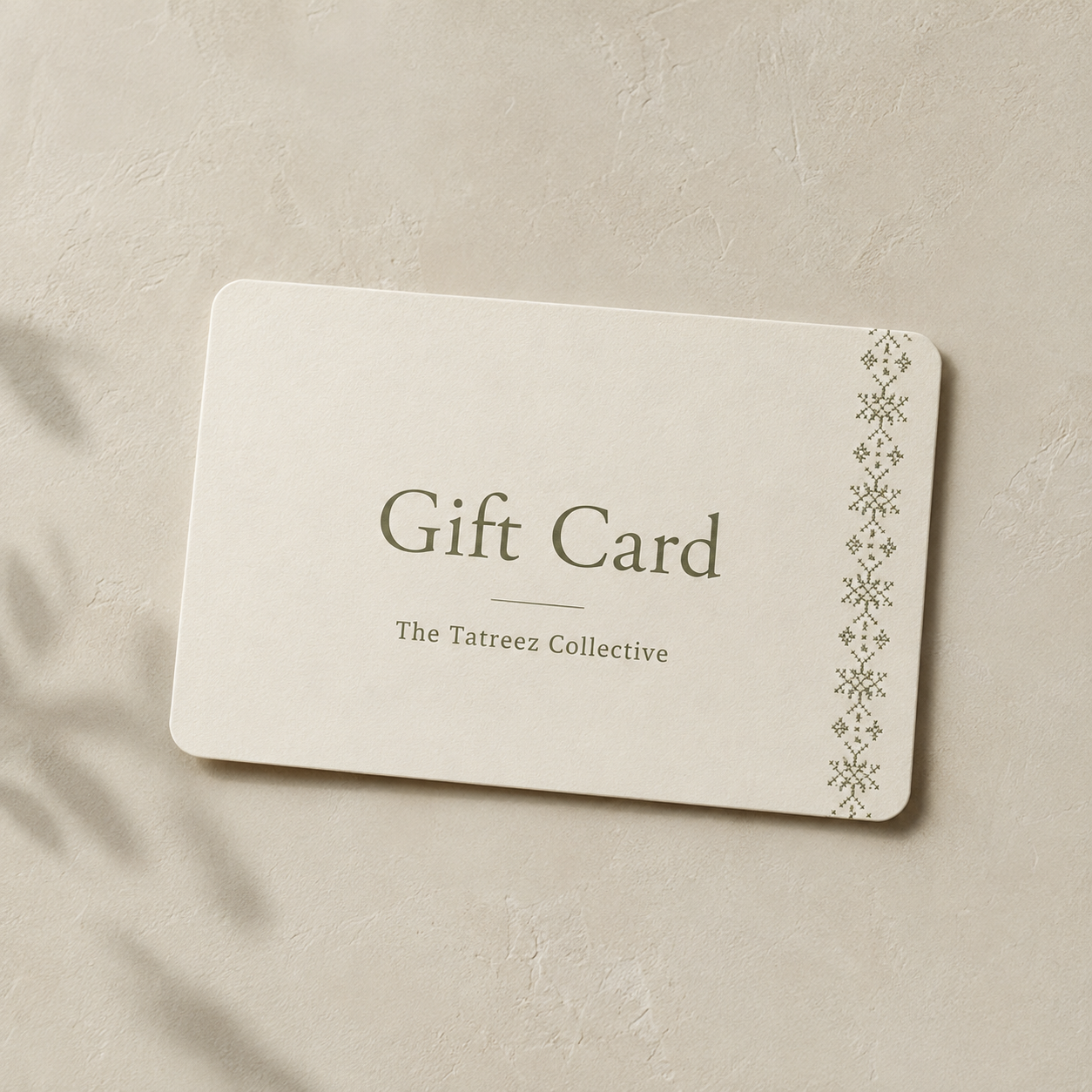 The Tatreez Collective Digital Gift Card