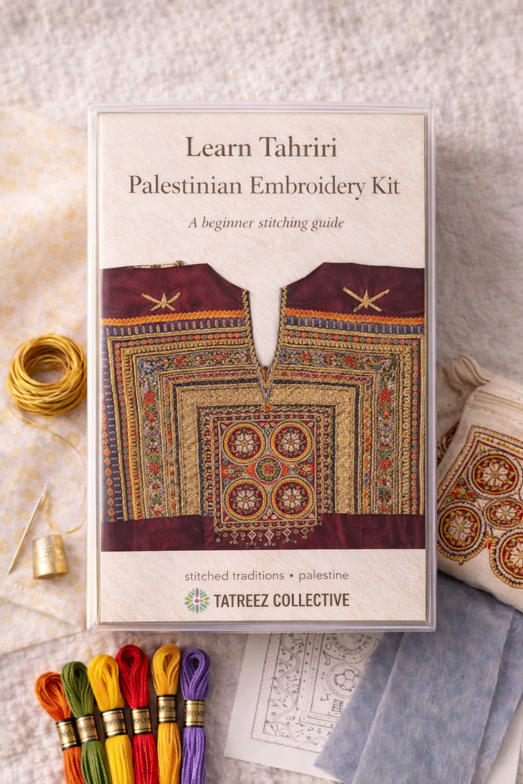 Tahriri embroidery kit