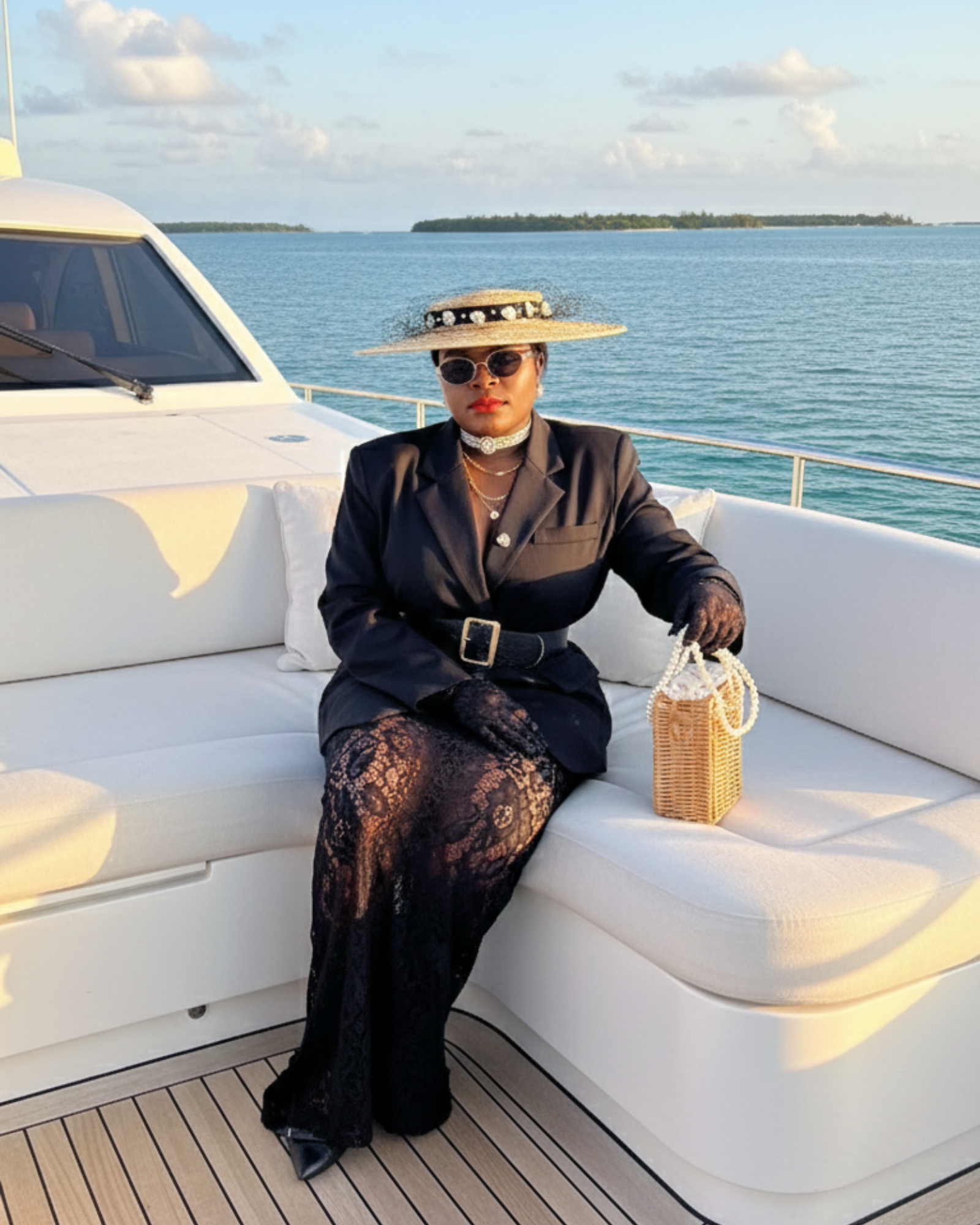 THE MARISILLA | A Coastal Crown of Structural hat rental