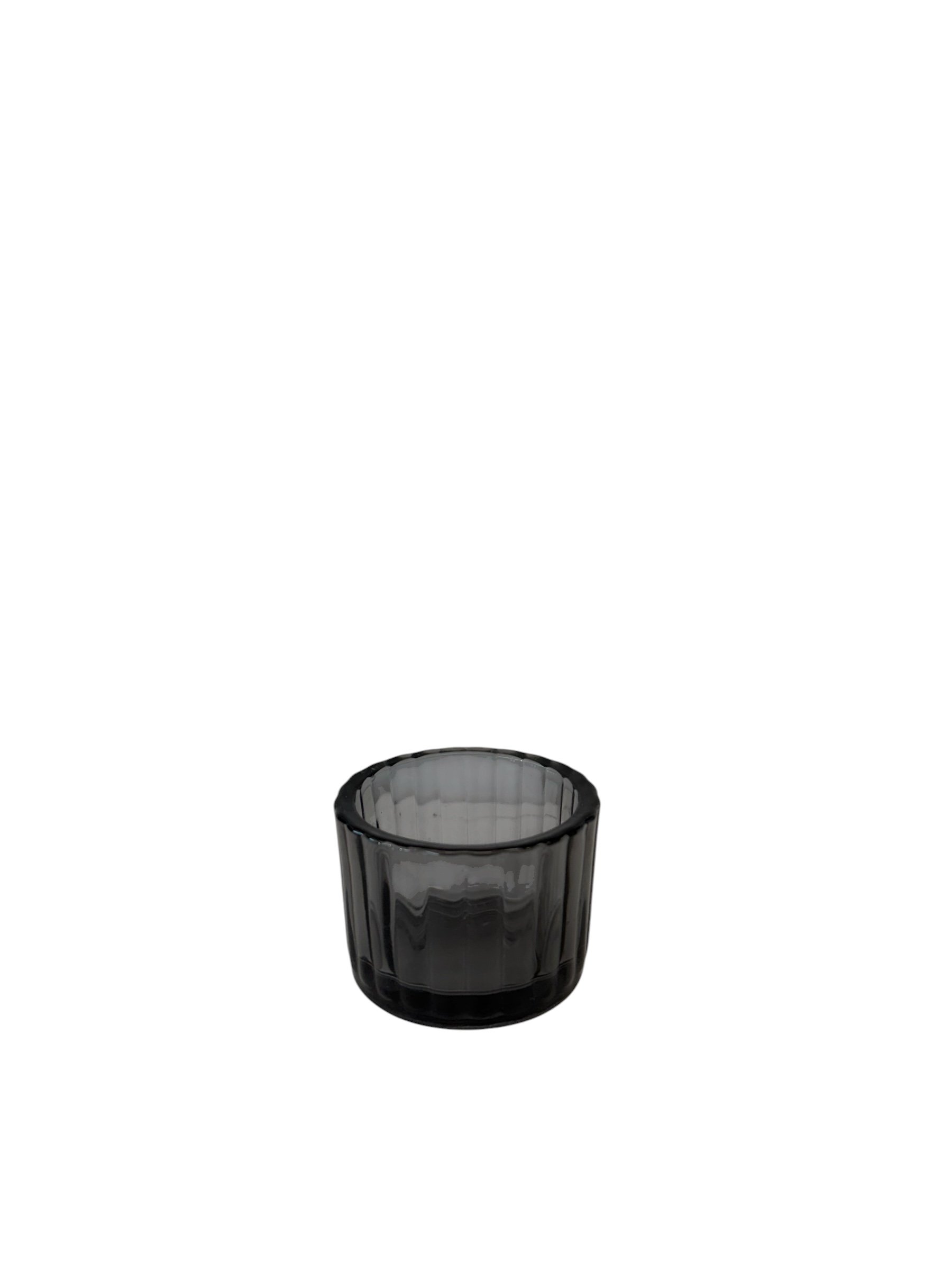 BLACK RIBBED TEALIGHT VOTIVES
$1.00 each, includes candle