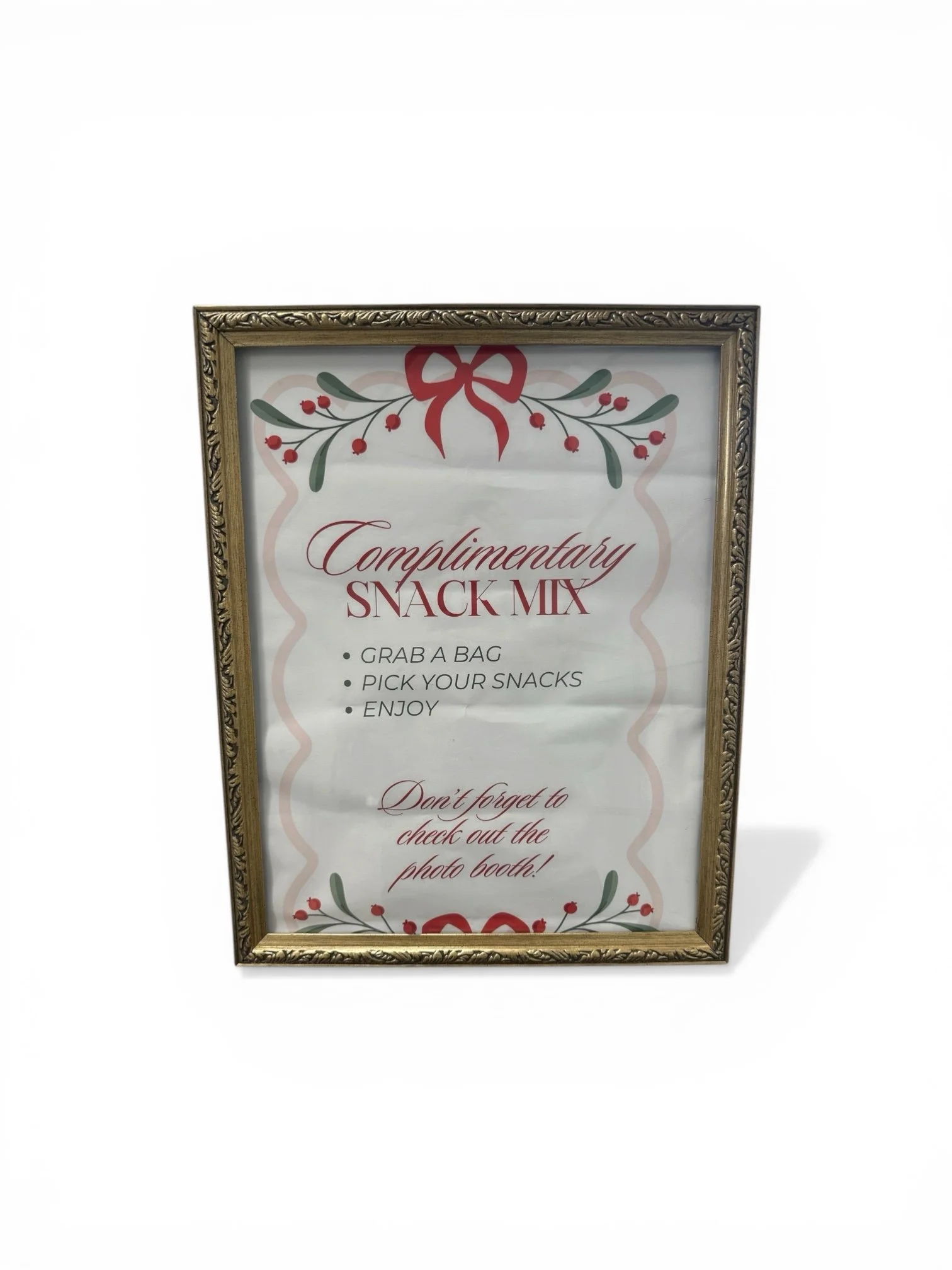 GOLD FRAM 11X14
$5.00