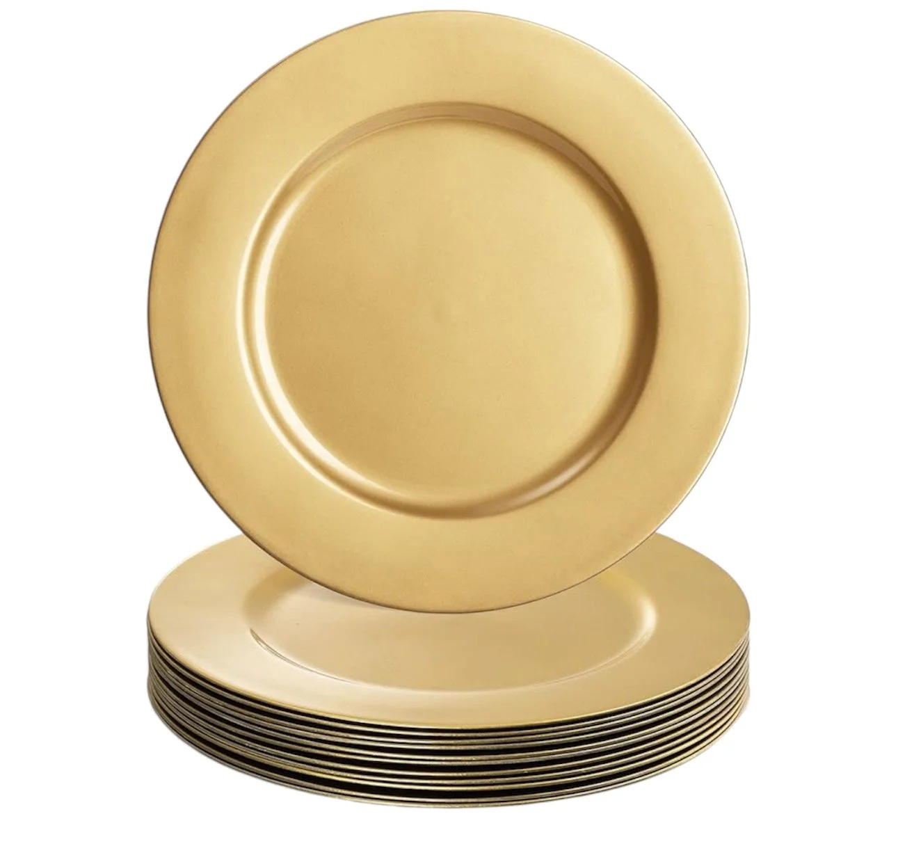 GOLD CHARGERS $1.00 each