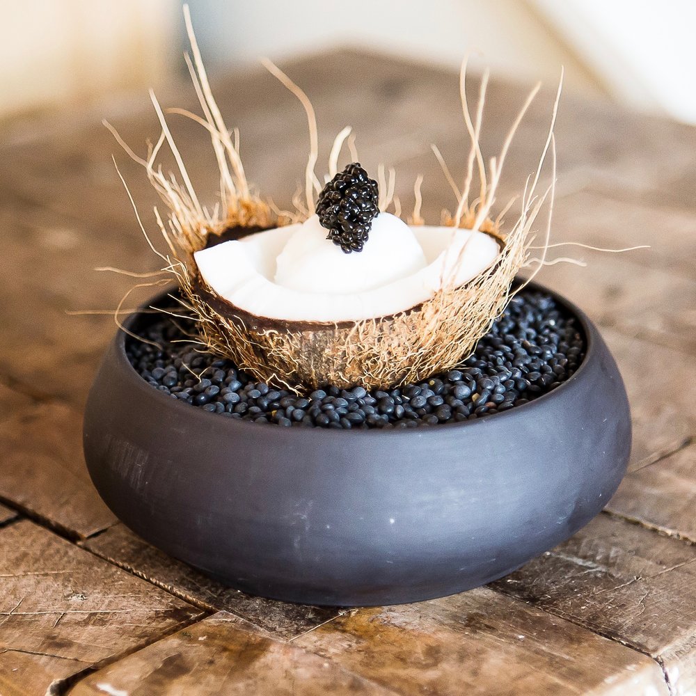 Coconut and Caviar Ice Cream