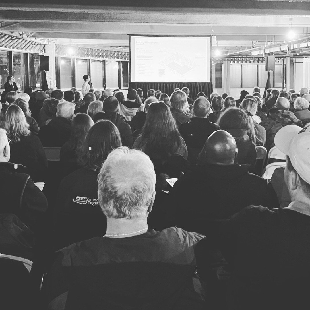 Packed house last night for our presentation of a renewed and re-envisioned Watertown Square, with partners @utile_design + @stantec. Thank you to all who joined and participated in the process!