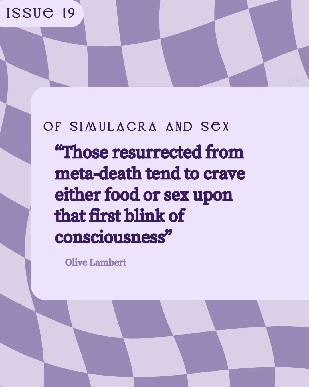 I can&rsquo;t believe we&rsquo;re only 45 days away from revealing our cover to you all! This also means that we&rsquo;re only 45 days from Making Public, so make sure to save the date (April 15th).

This week&rsquo;s snippet comes from one of our pr