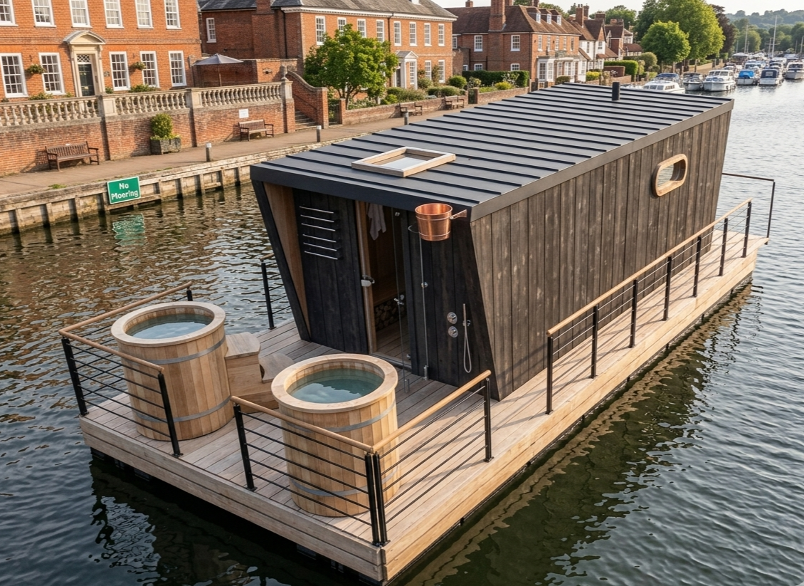 Why certification matters for a floating sauna in the UK