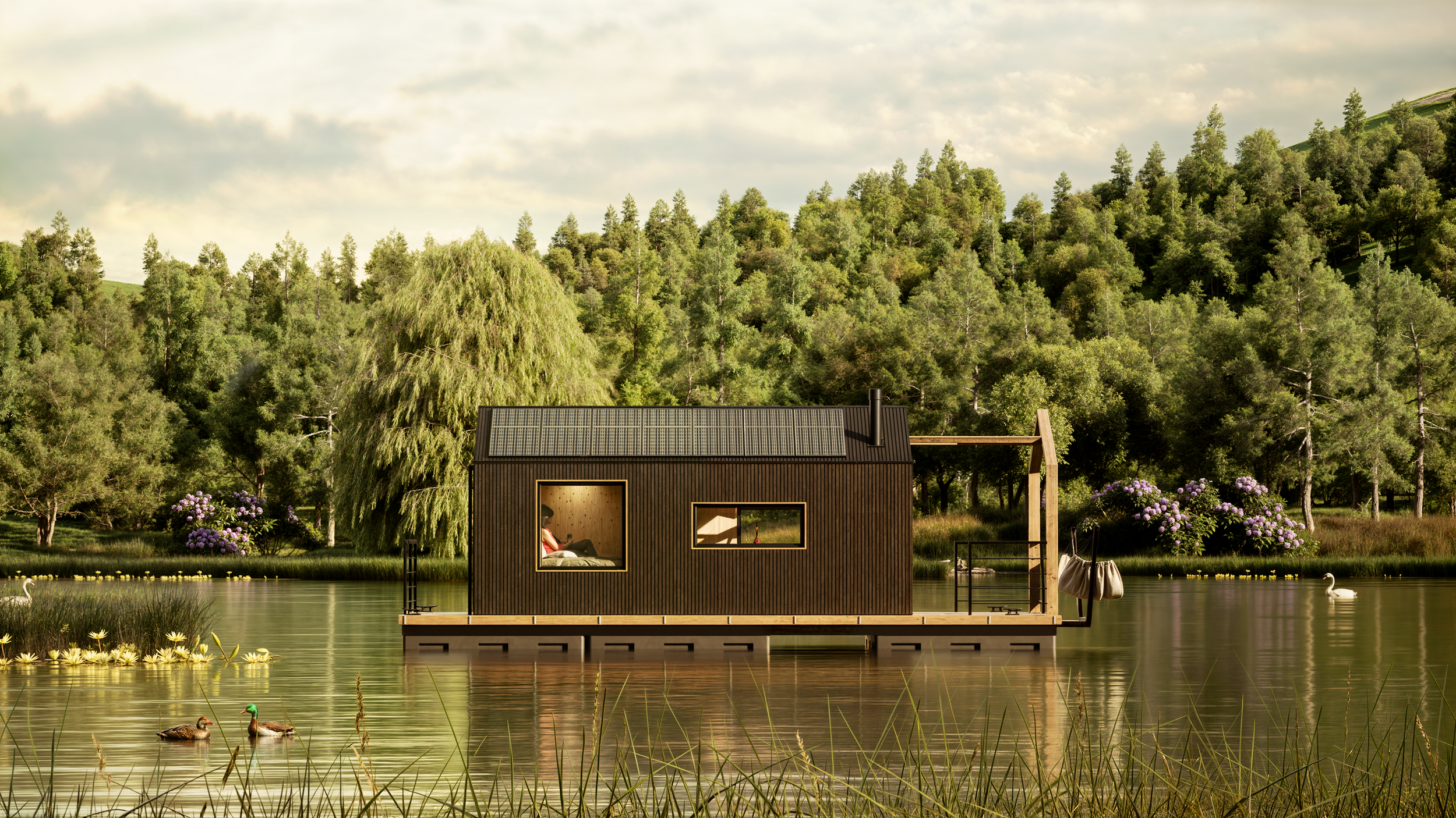 KAI blends into its natural habitat