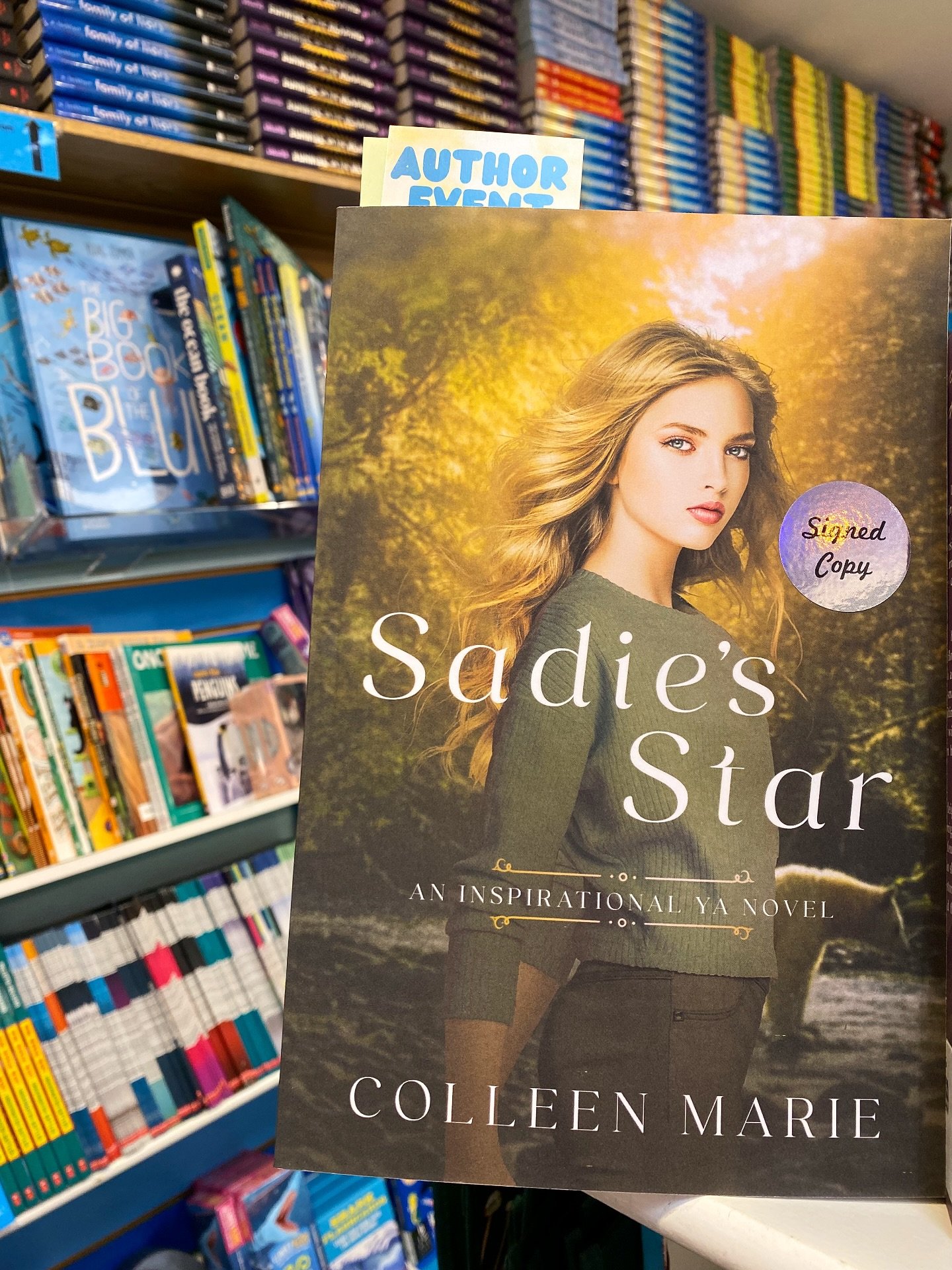 Signed copies of Sadie&rsquo;s Star on their way to Bethany Beach Books after selling out! 

Bethany Beach Books is an award winning small-town bookshop that has all of the charm of Bethany beach and feels like home. They carry all of my books and I&