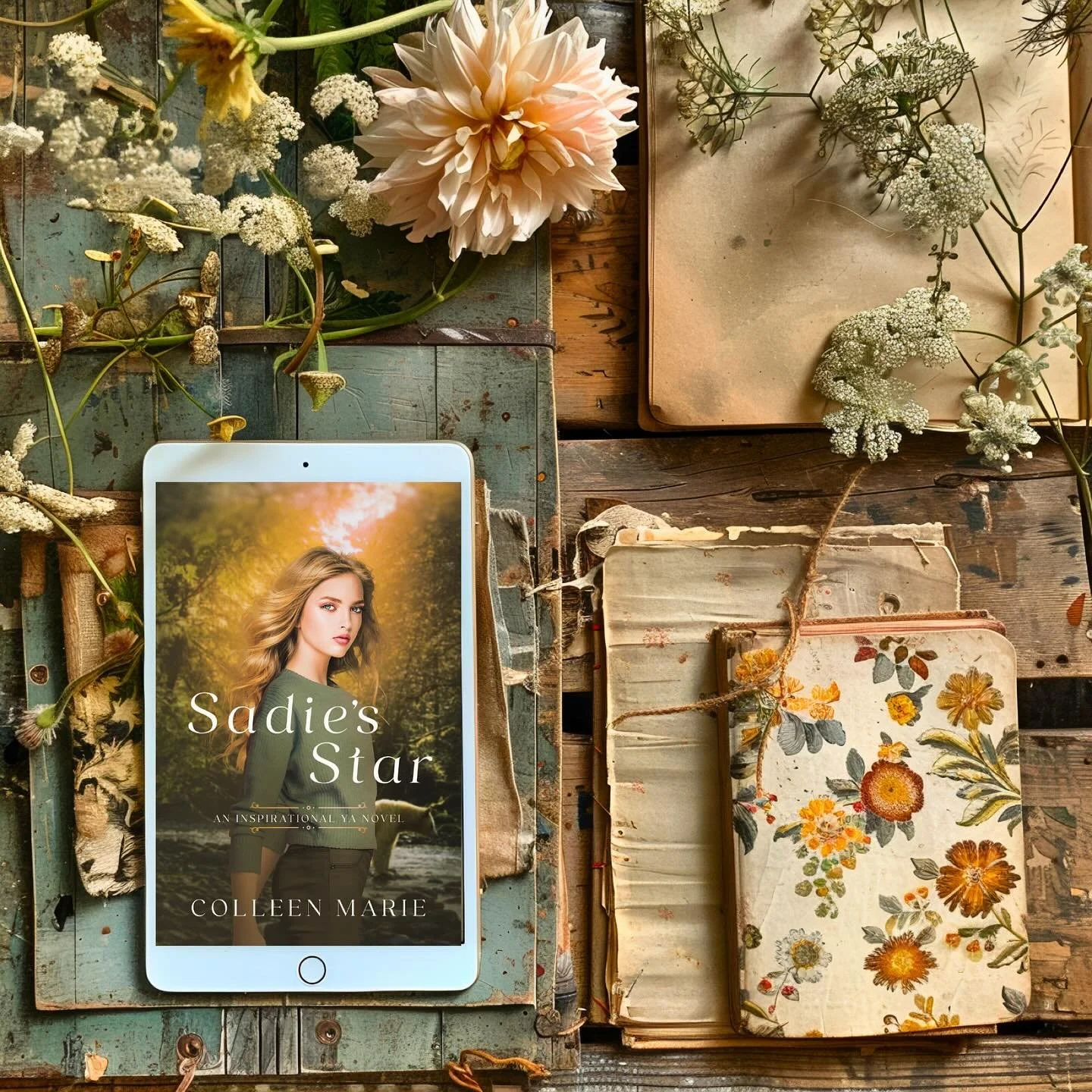October marks the anniversary of the release of Sadie&rsquo;s Star! ✨

For the month of October, signed copies of Sadie&rsquo;s Star are only $9.99 on my website! 

Sadie&rsquo;s story is one that speaks of forgiveness, strength, faith, and first lov