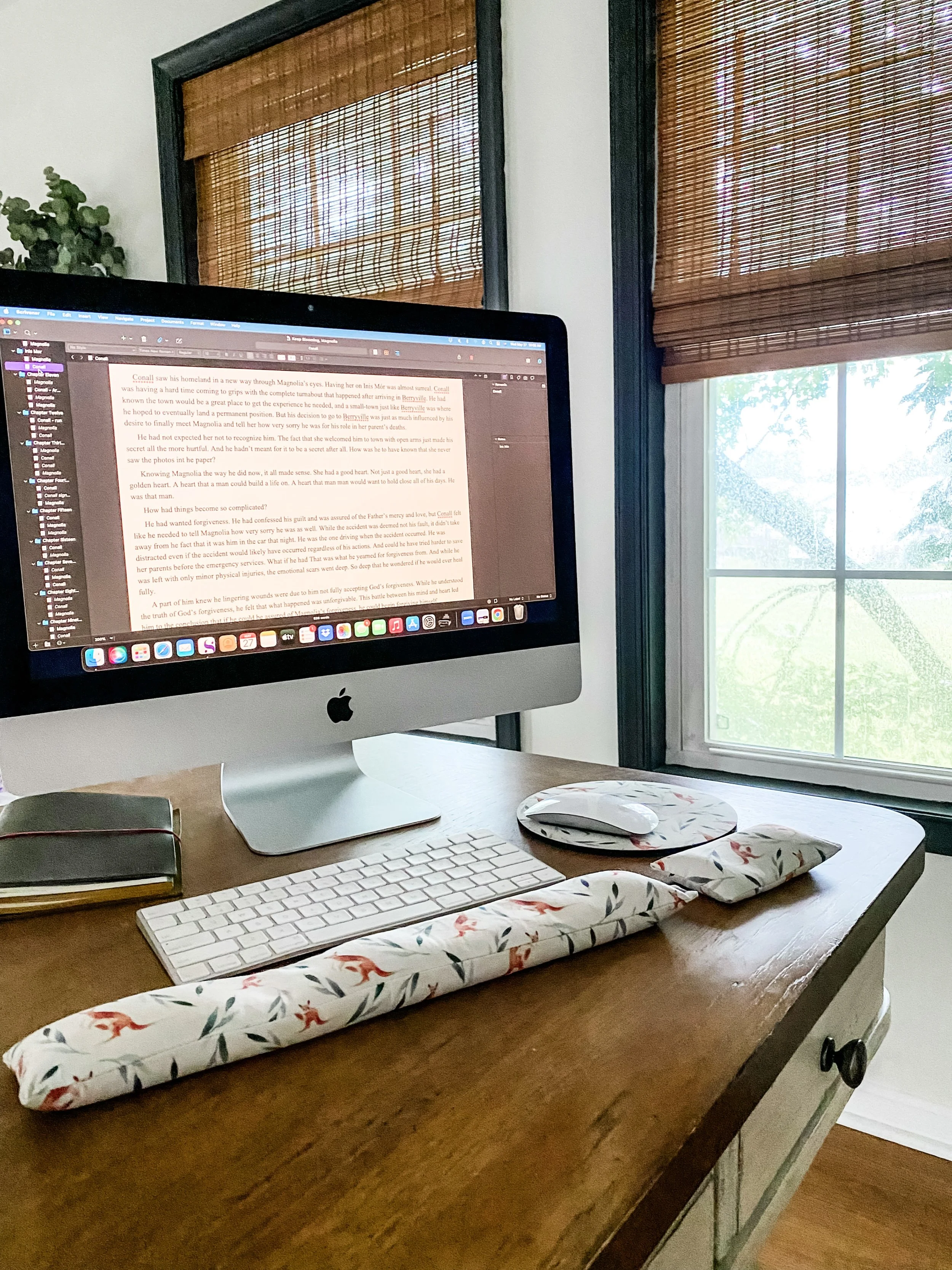 Raindrops drumming on the roof and words flowing this stormy morning. 

There&rsquo;s something so soothing about rainy day writing, especially when your story happens to be in Ireland. 

Mood created ✔️