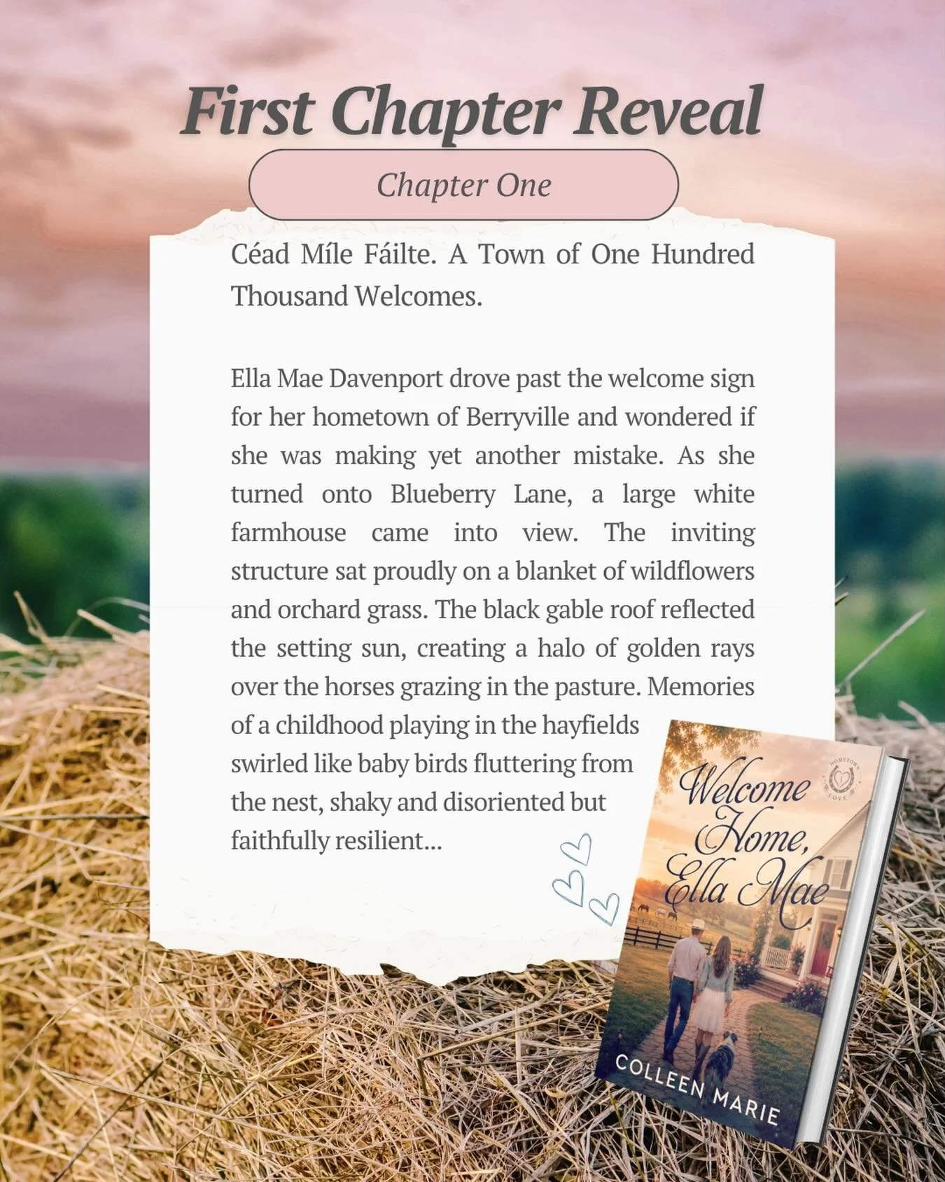 Welcome Home, Ella Mae releases on October 20th, 2026!

Preorders are now through WhiteFire Publishing. Enjoy chapter one instantly when you preorder your copy of&nbsp;Welcome Home, Ella Mae.

https://whitefire-publishing.com/read/product/welcome-hom