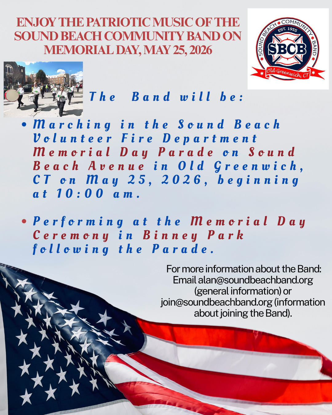 Memorial Day Parade and Ceremony 2026 Press