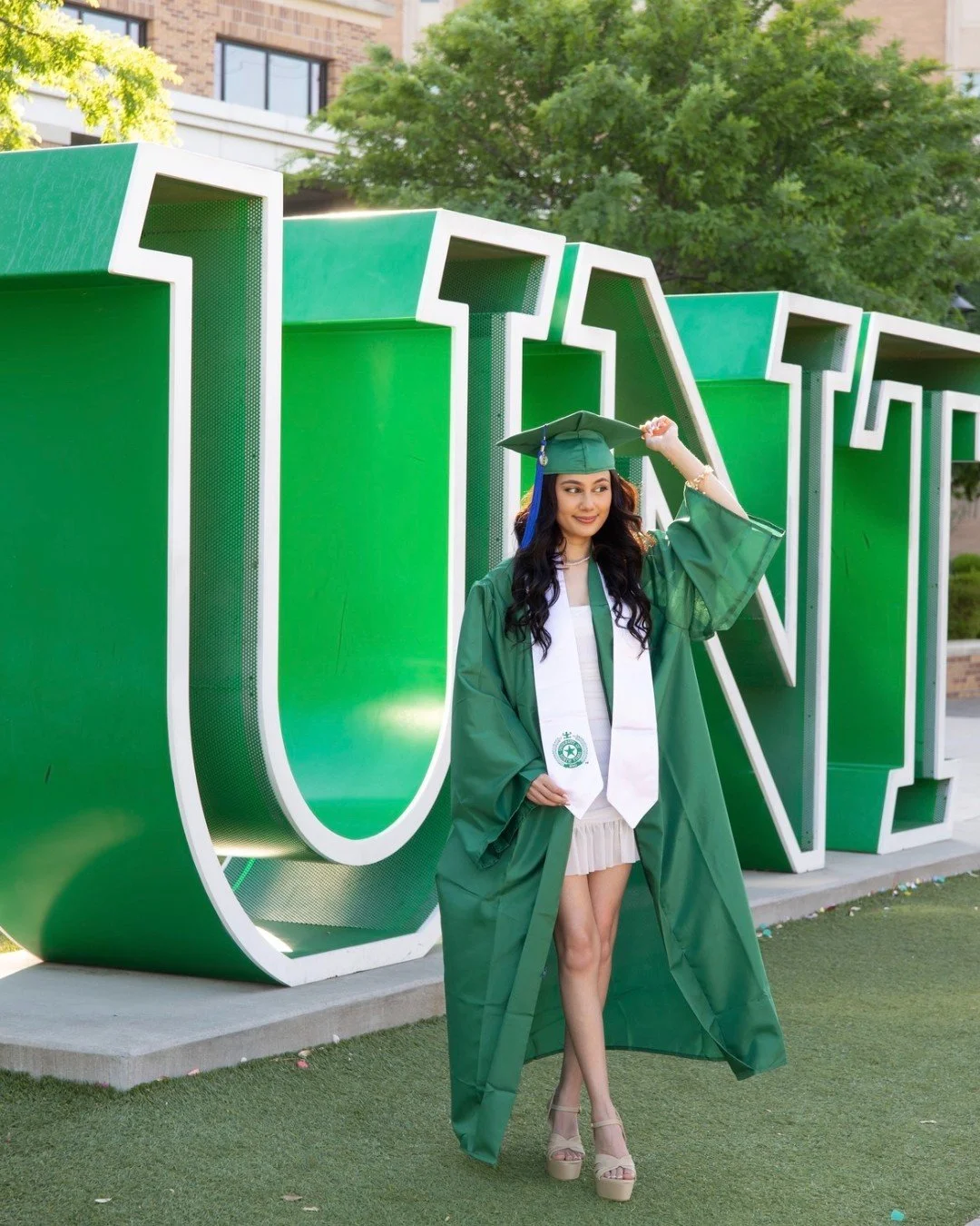 Congratulations to all our grads! Whether you lived in the halls for one year or all four, we hope it felt like home💚

@untclarkhall Housing Ambassador, Gracika
@maplehallunt Resident Assistant, Hunter
#UNTHousing #UNTResLife #YouBelongHere #unt