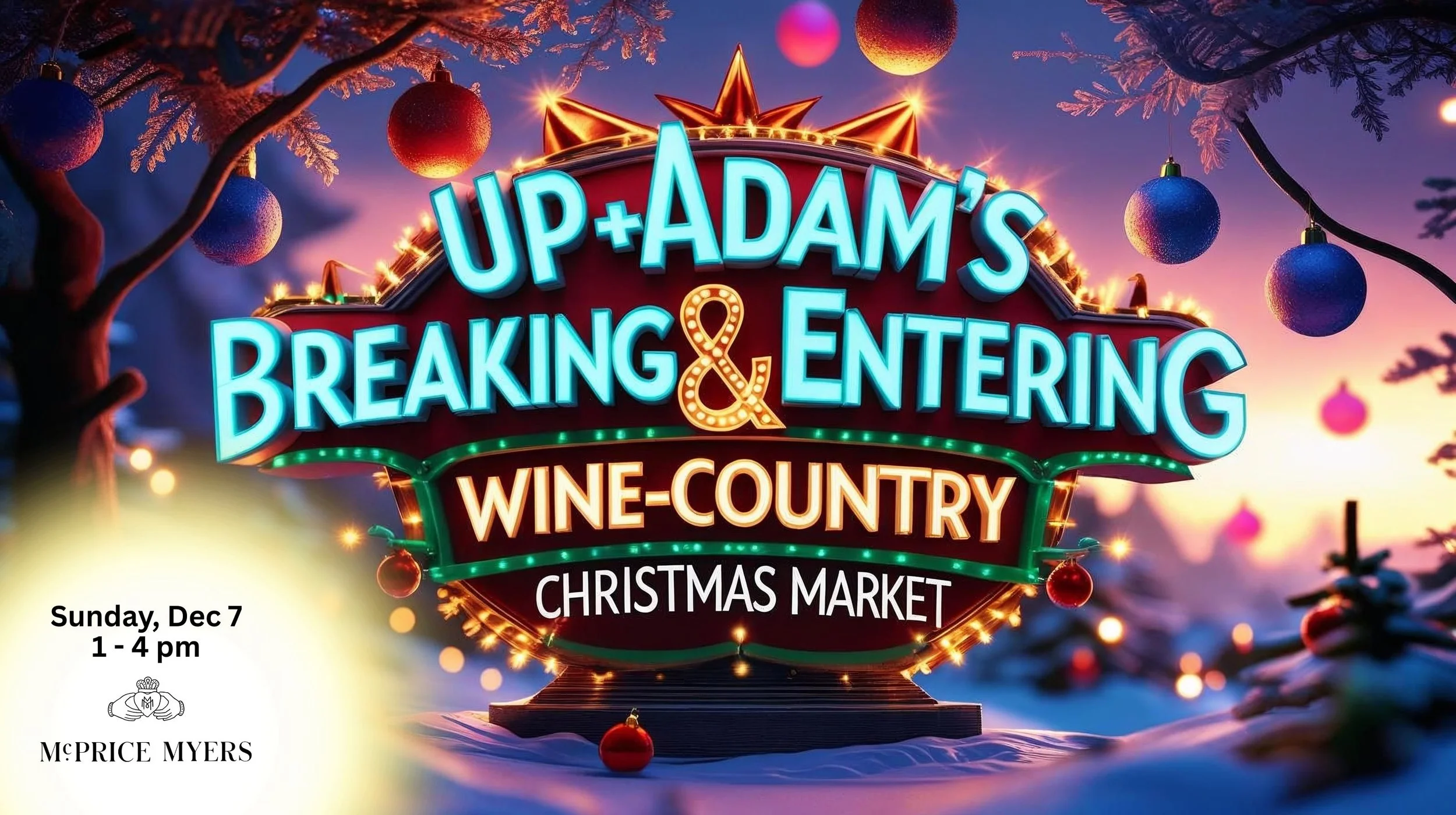 Wine Country Christmas Market with Adam Montiel