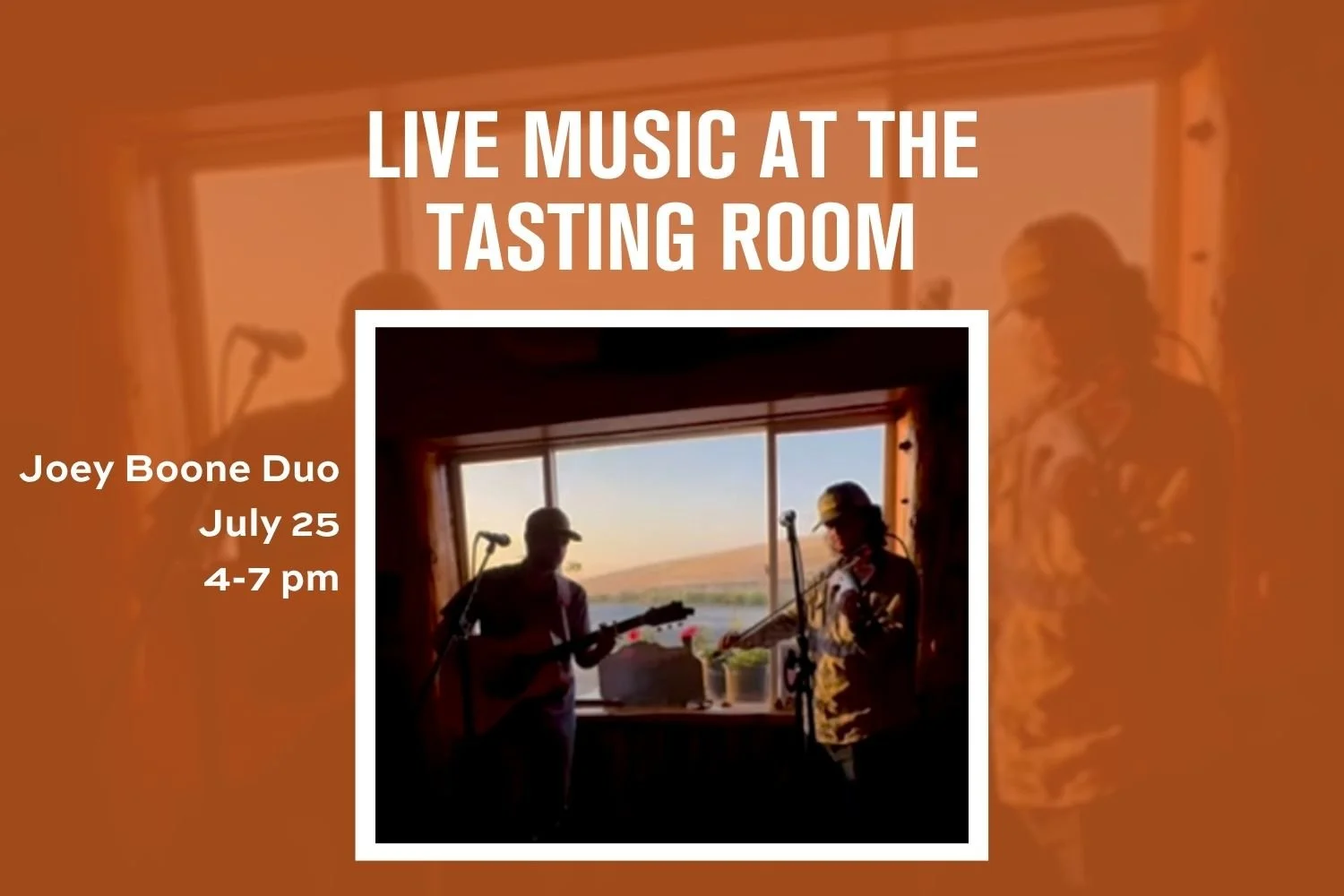 Live Music with Joey Boone Duo