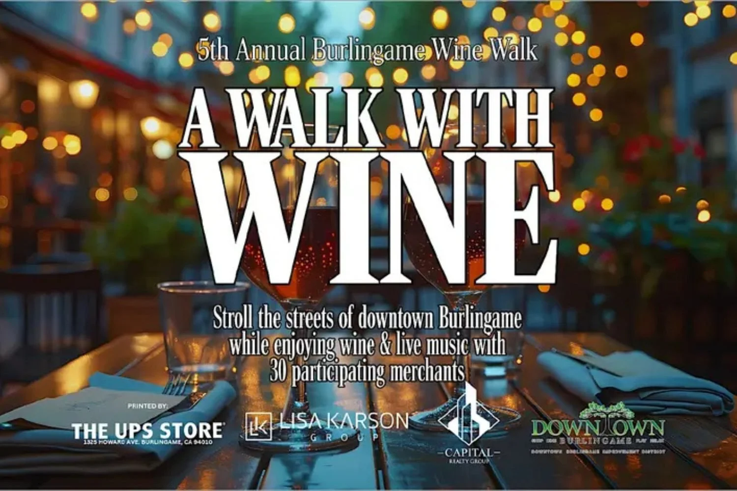 A Walk with Wine, Burlingame CA