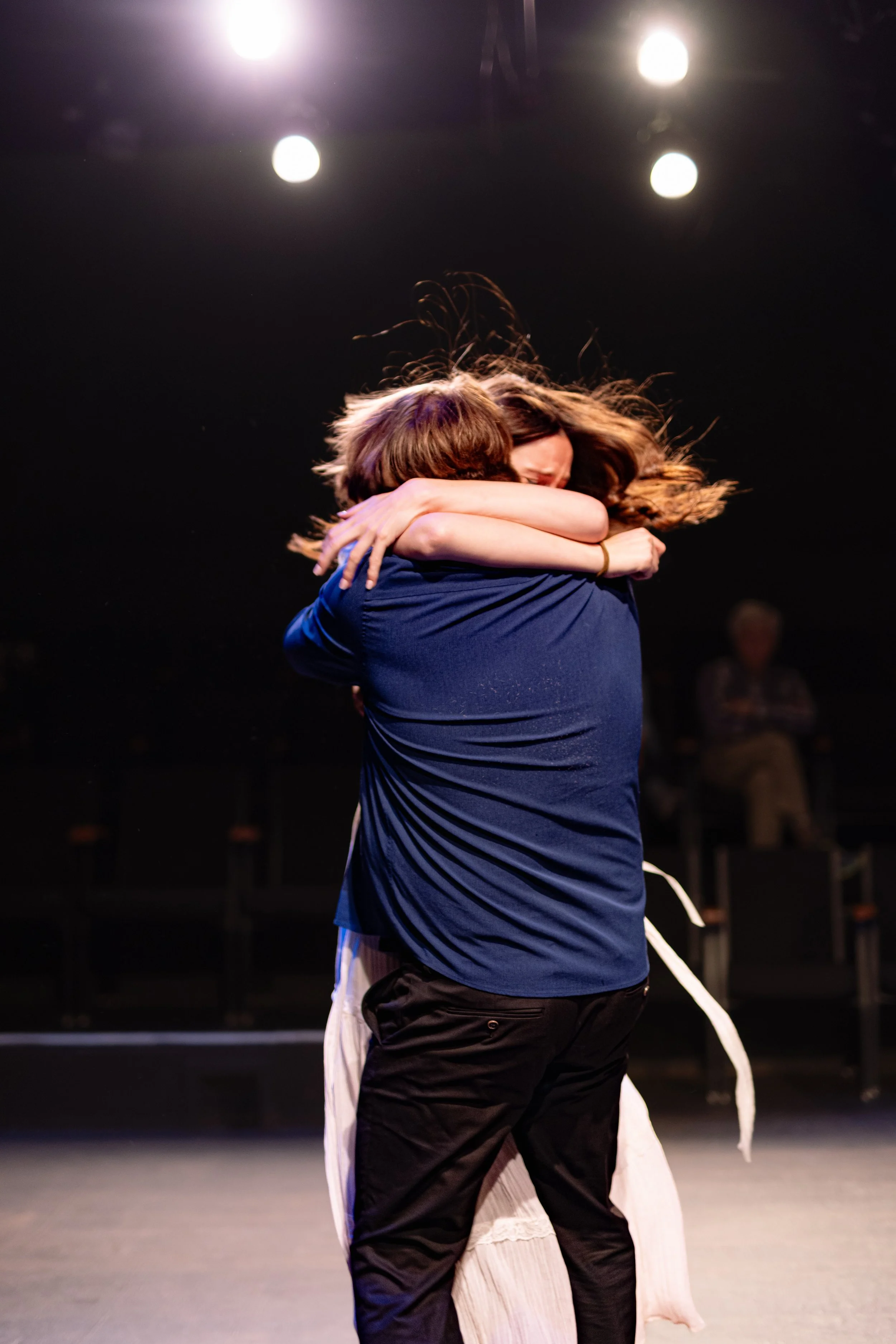 Pictured with Aaron Lathrop. Photo by Claire Marchand.