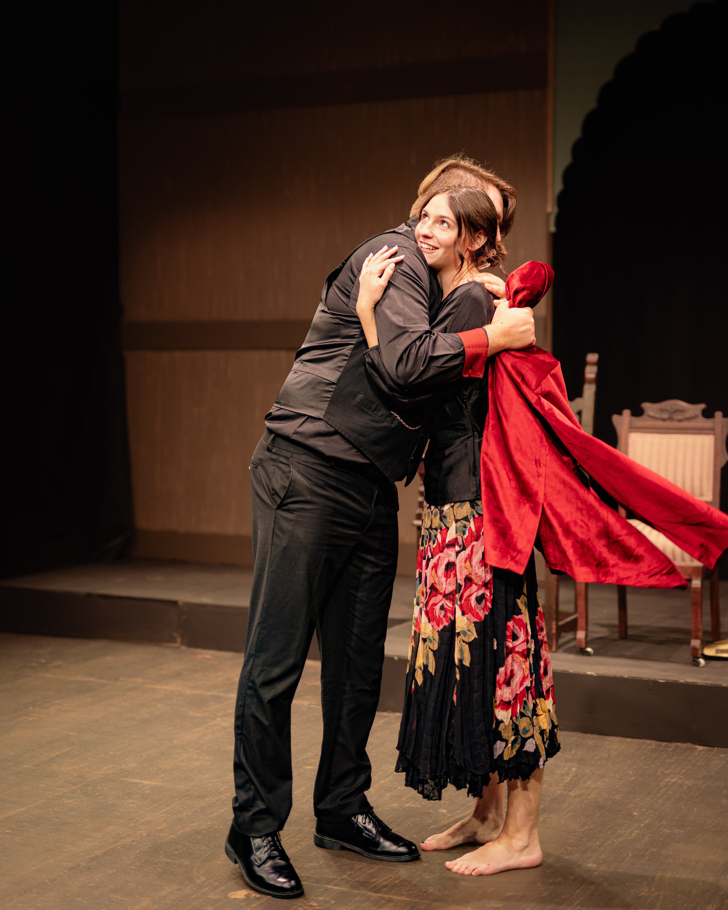 Pictured with Aaron Lathrop. Photo by Claire Marchand.