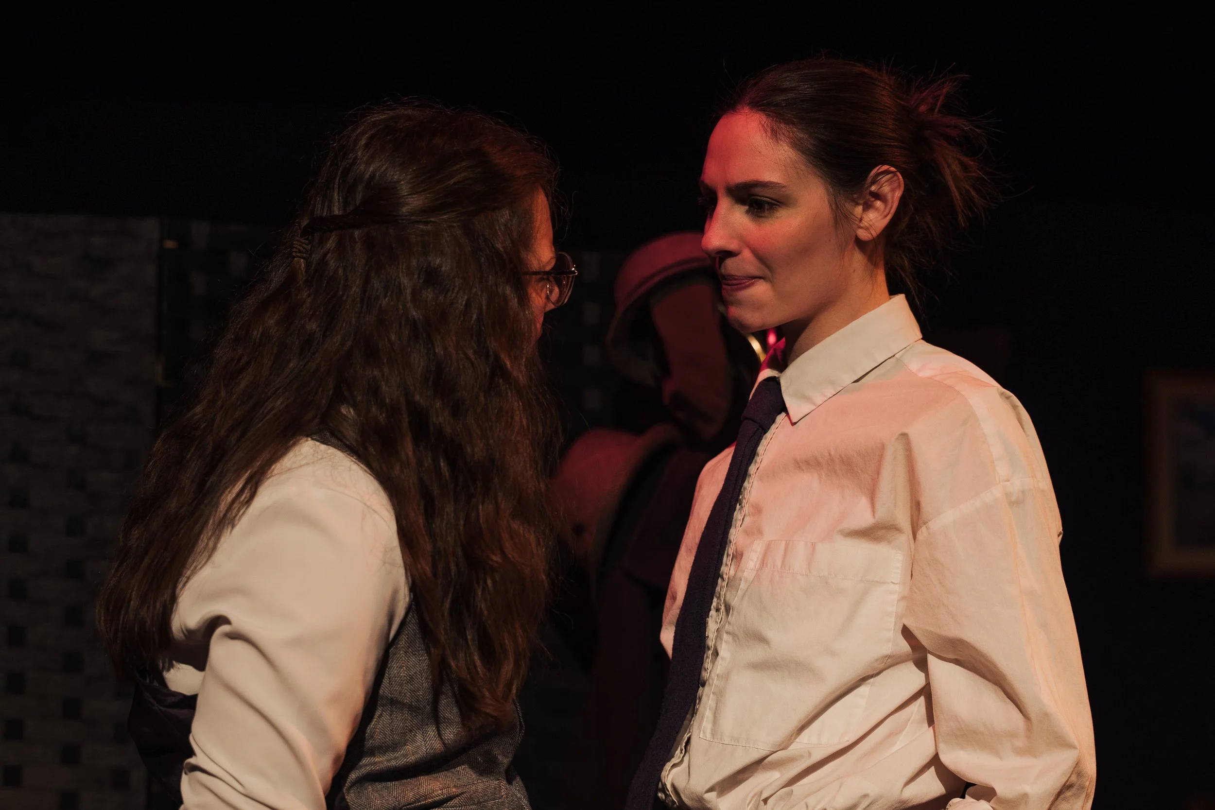Pictured with Brooke Hall. Photo by Sam Guttell.