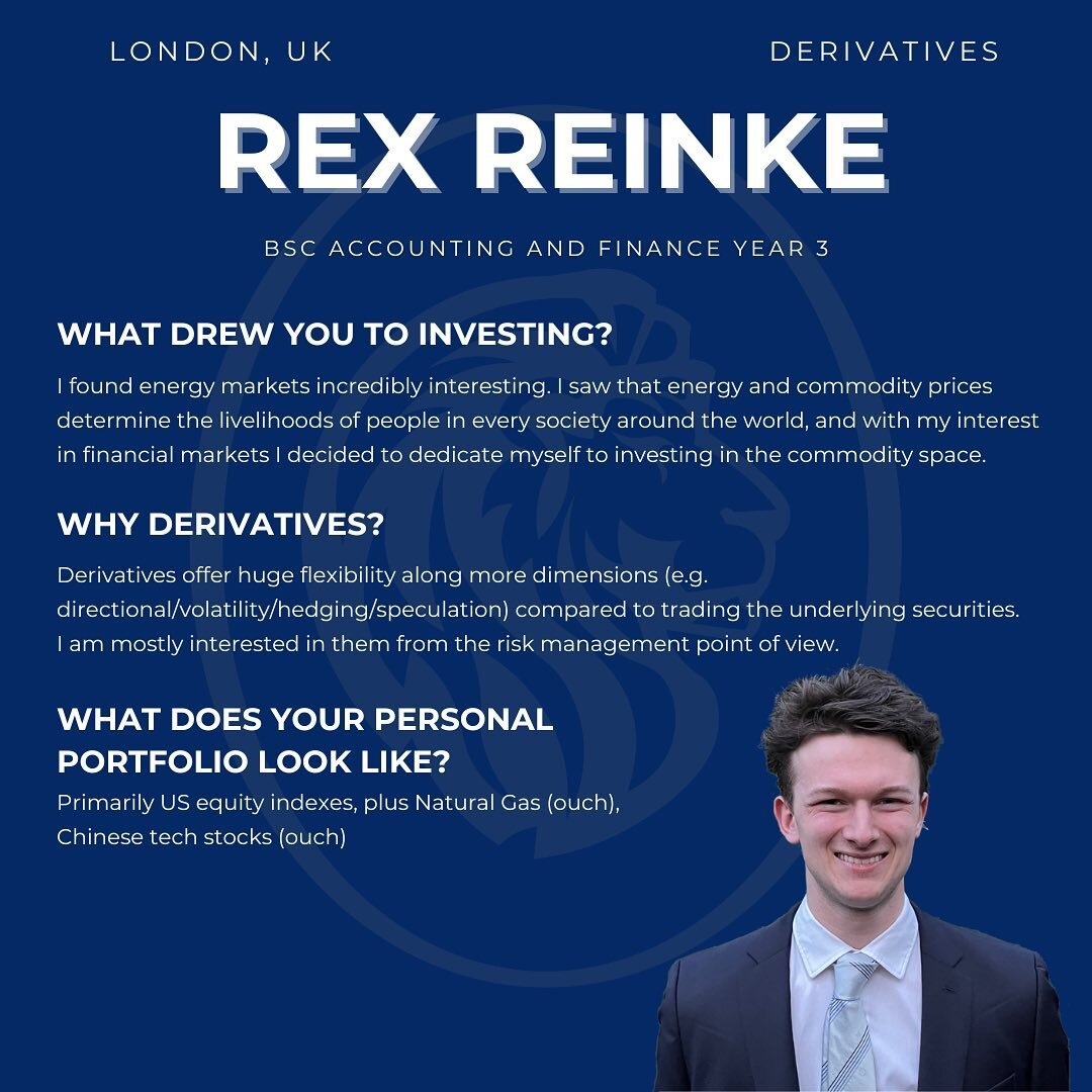Get to know our Head of Derivates - Rex Reinke!