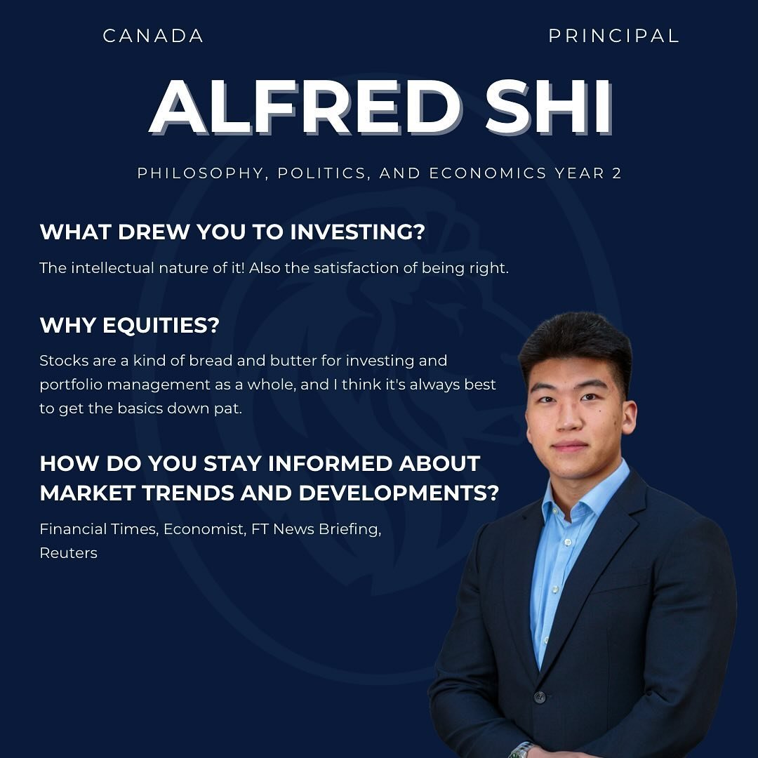 Get to know one of our Principals - Alfred Shi!
