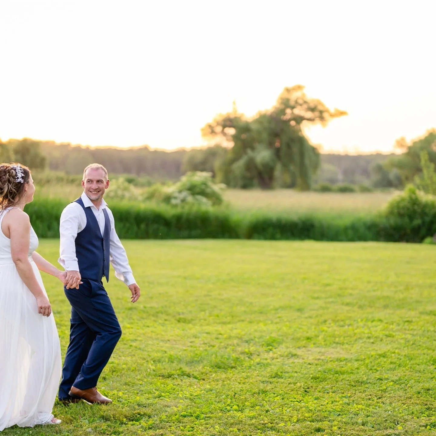 ✨ Rachel &amp; Will | June 21, 2025 ✨
Some days the magic is so powerful it makes you forget about everything else &ndash; even summer heat that could melt concrete! 

Rachel and Will's wedding was one of those days where love literally filled every 