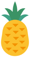Illustration of a pineapple