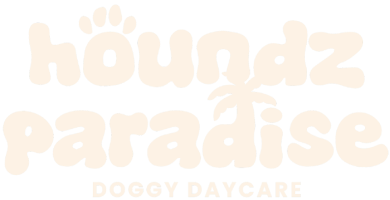 Houndz Paradise White Logo