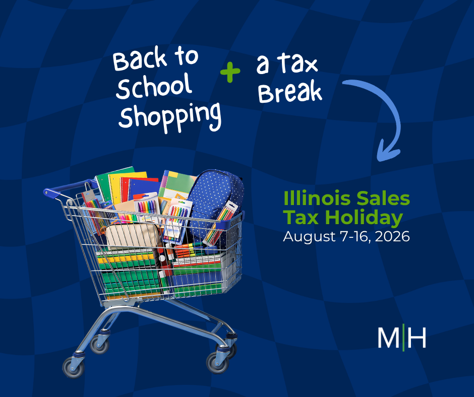 Illinois Back-to-School Sales Tax Holiday 2026