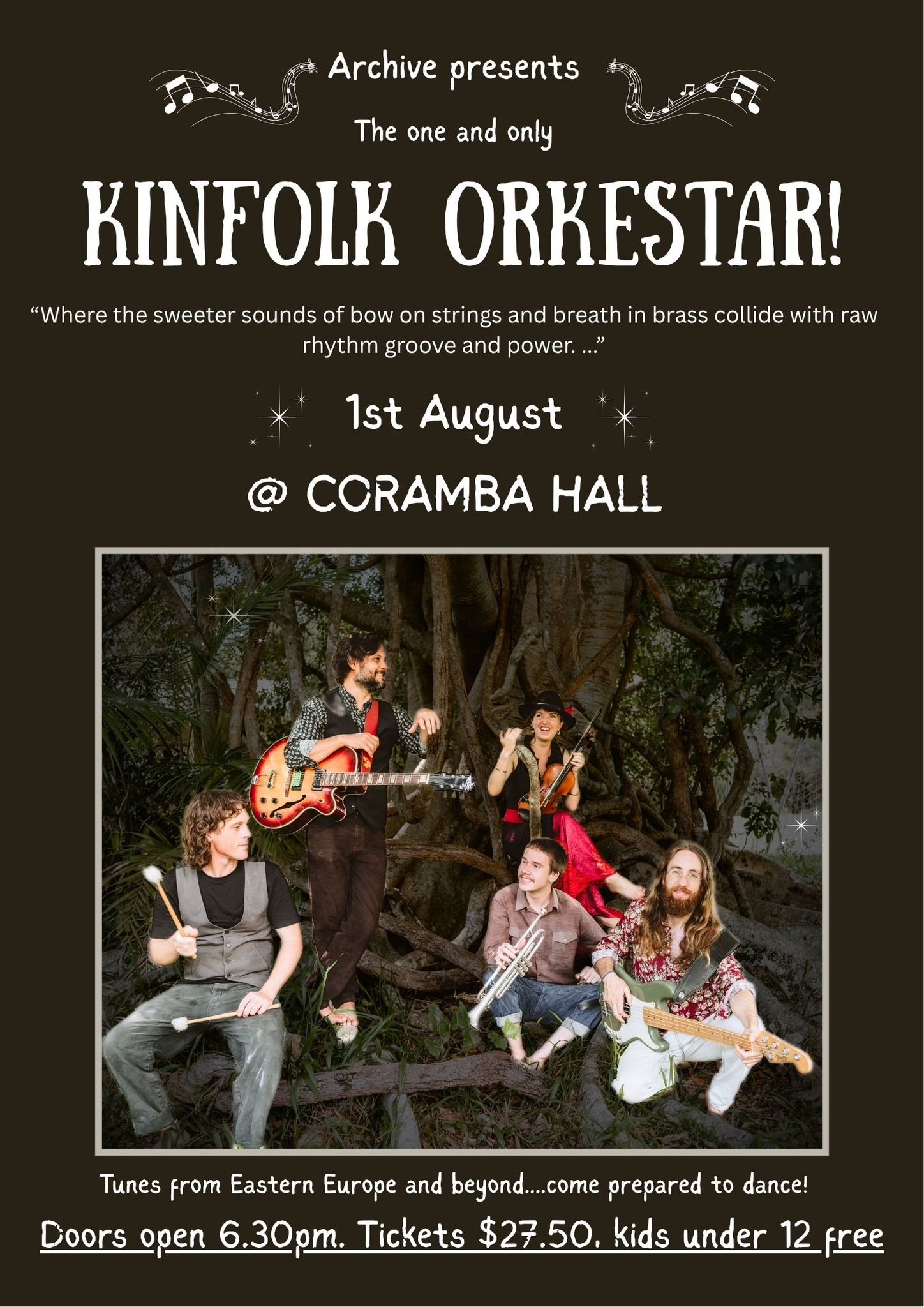 The Kinfolk Orkestar - Cancelled