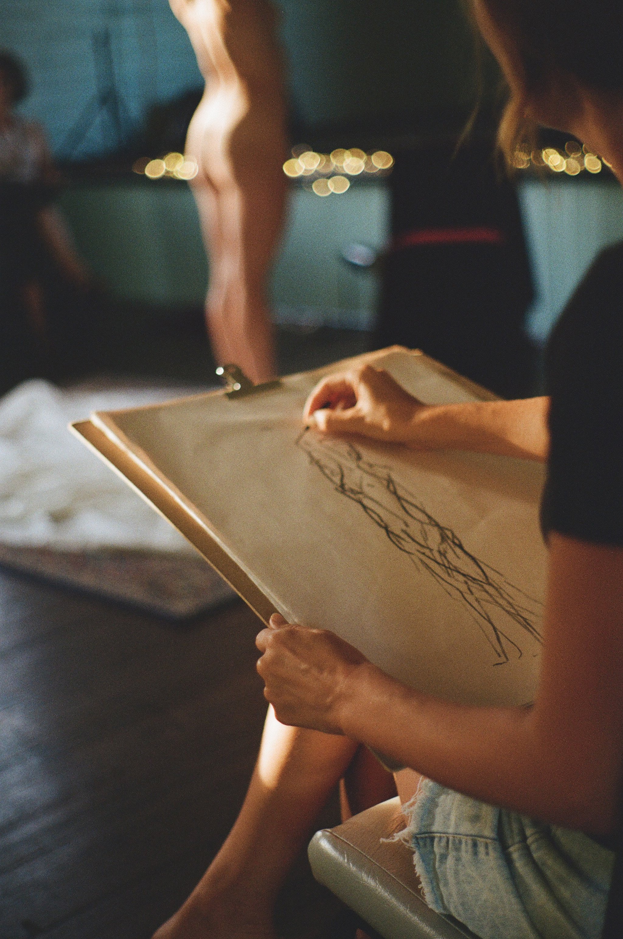 Life Drawing w/Live Music by Maddi O'Brien