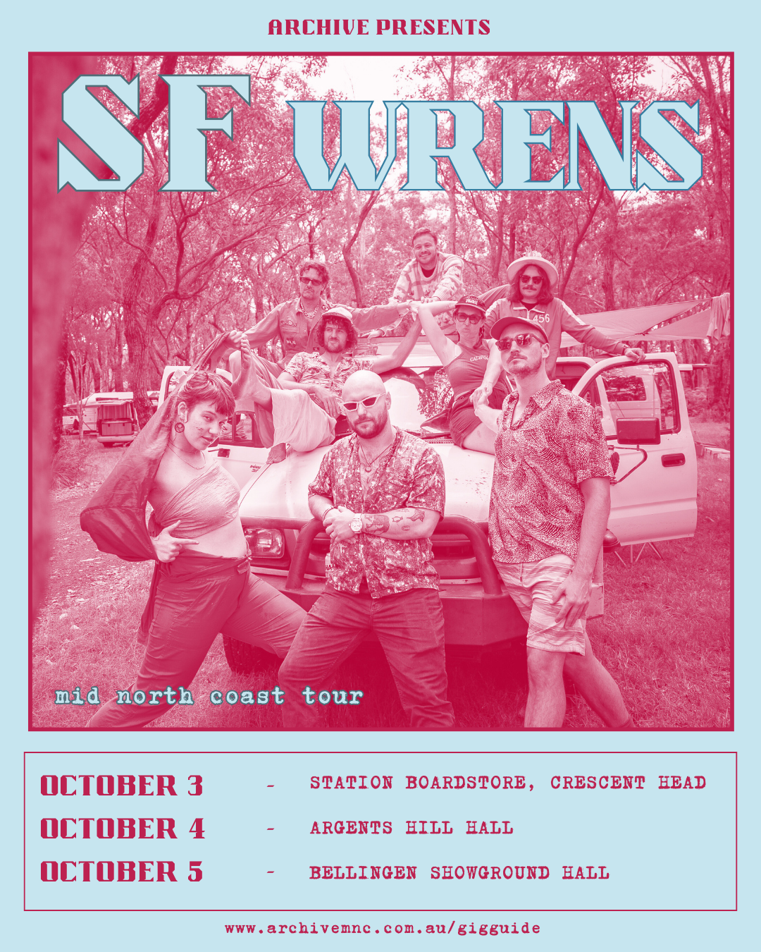 SF Wrens Mid North Coast Tour