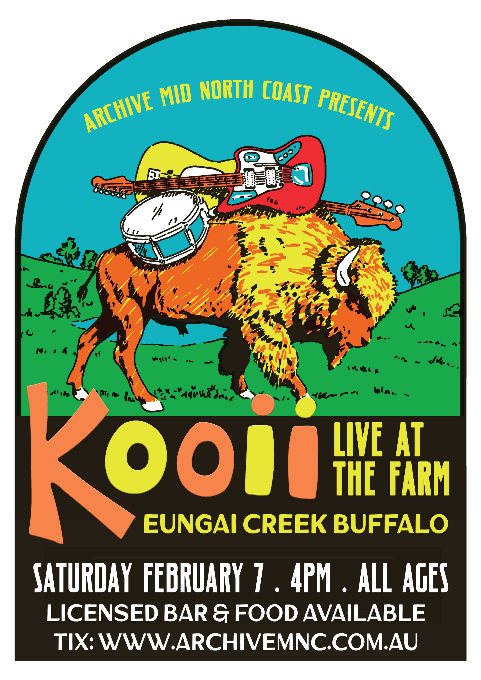 Kooii Live at the Farm