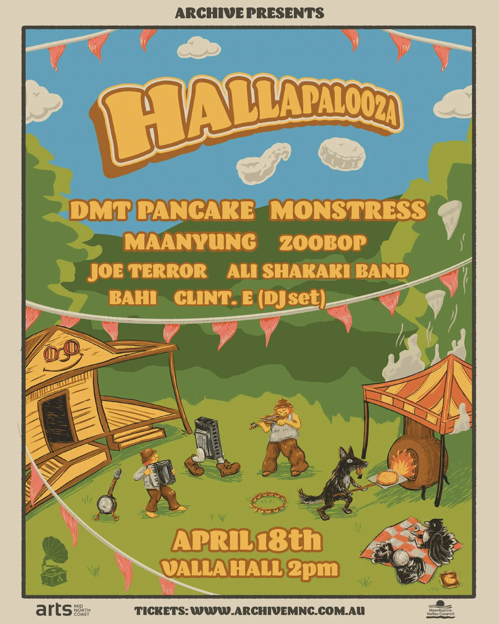 Hallapalooza - Archive's 5th Bday Festival
