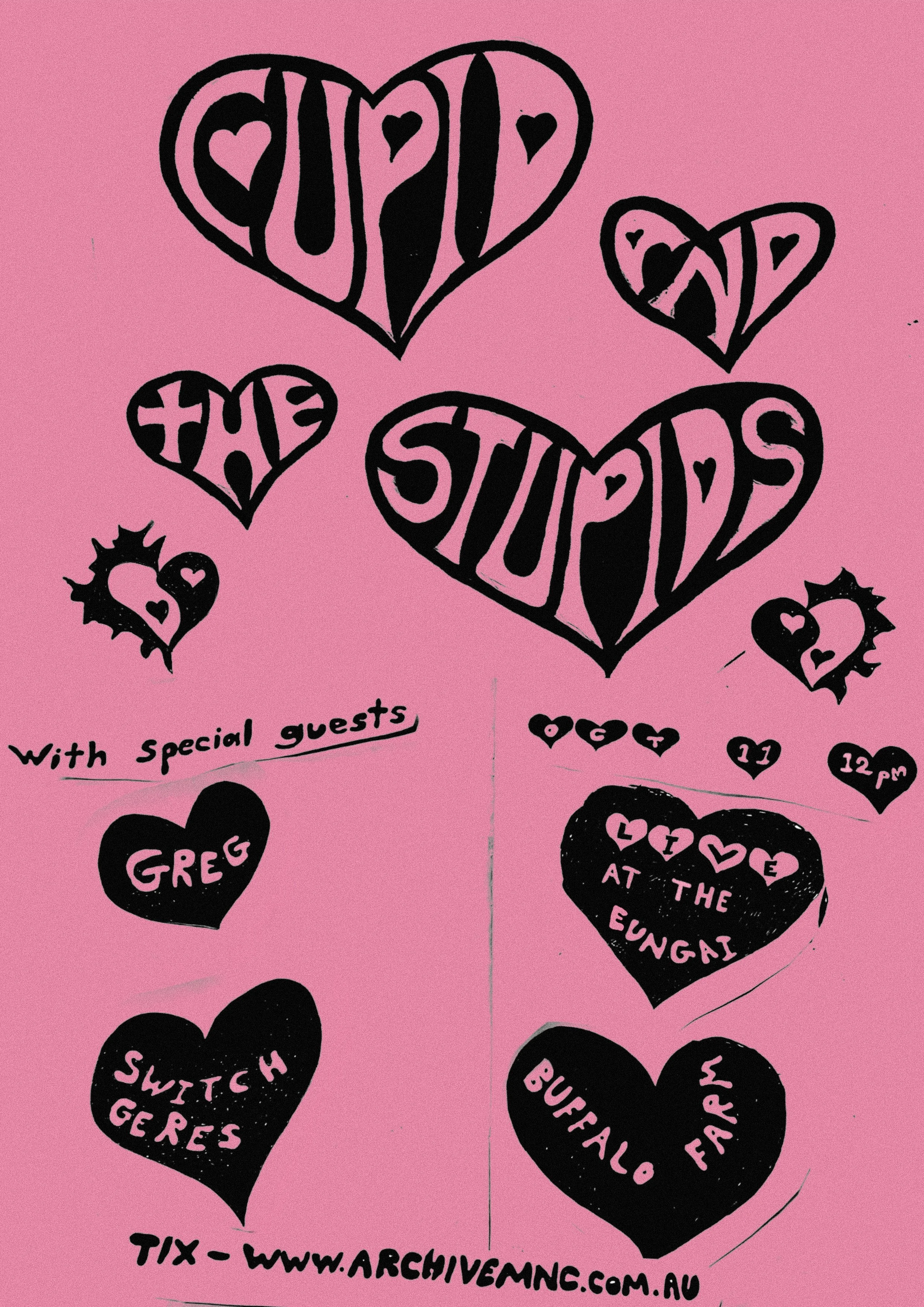 Cupid and the Stupids w/special guests - LIVE AT THE FARM