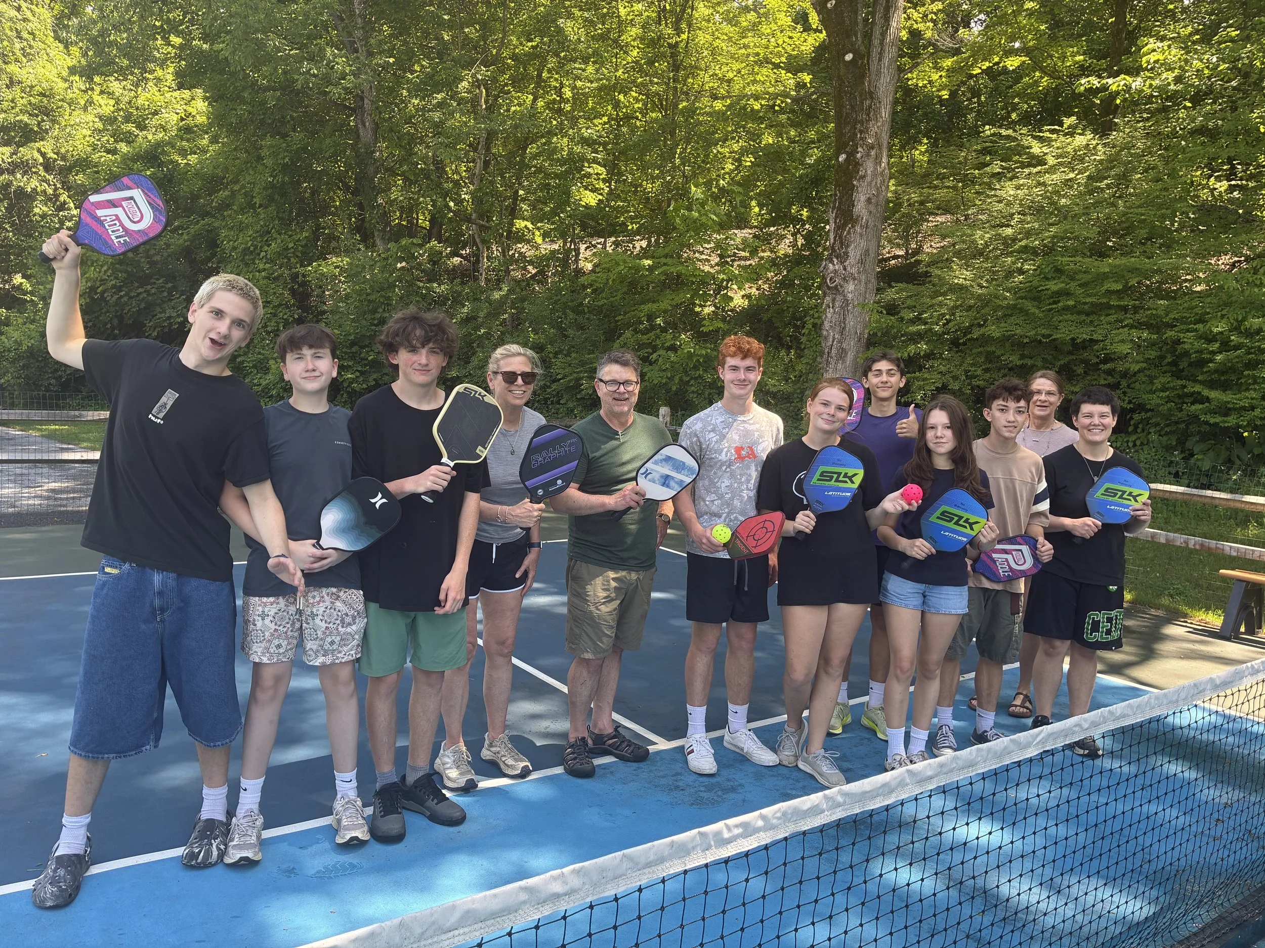 Teen Pizza and Pickleball Party