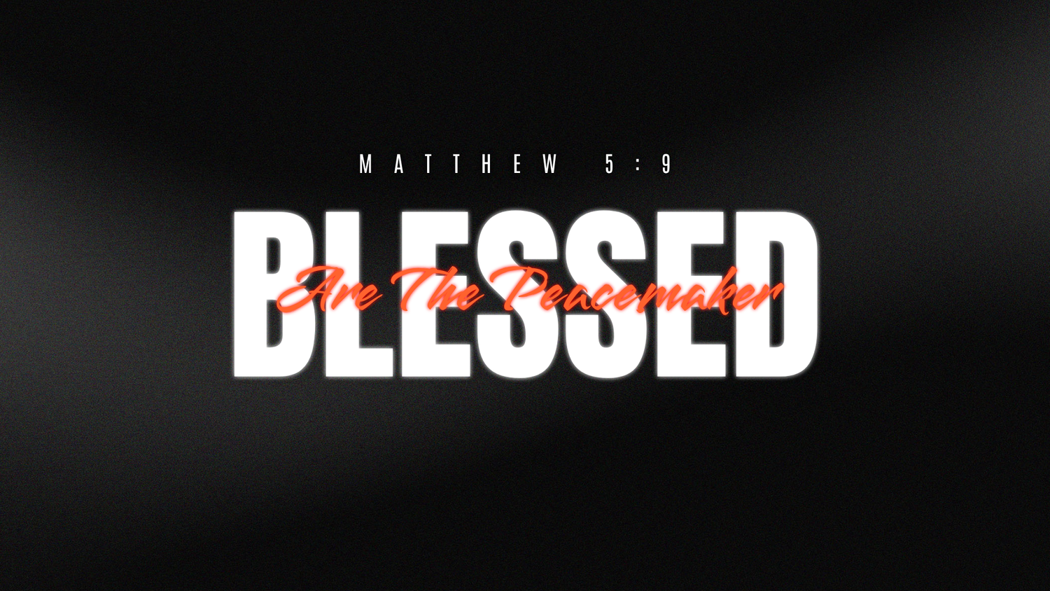 Kingdom Manifesto: The Beatitudes — Part 7 — Blessed Are The Peacemakers episode artwork