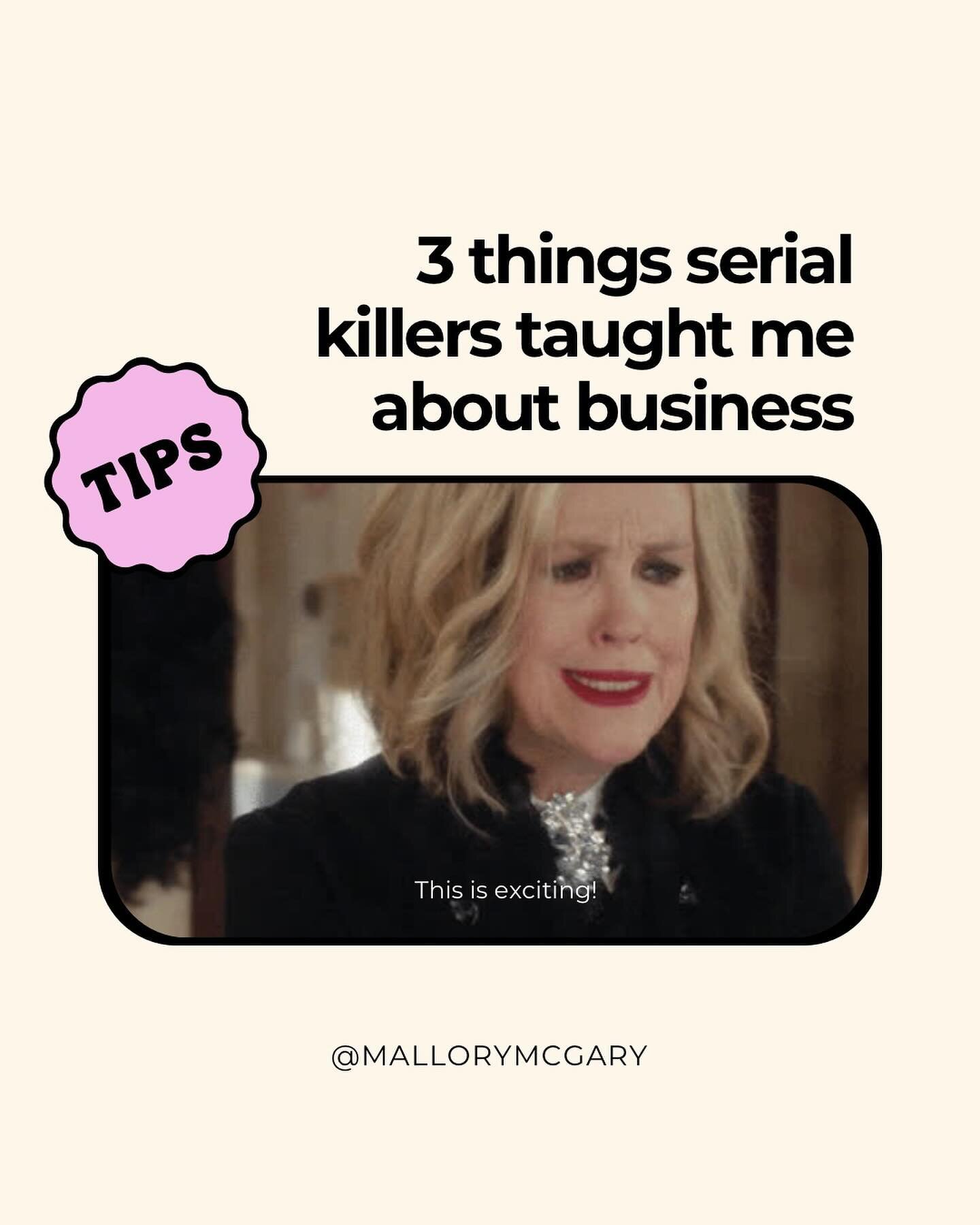 Save this post for later

Who knew that so much could come from True Crime? 

Do you have your signature brand set up? Are you recognized as the go to expert? 

It&rsquo;s time to have the brand that attracts clients on autopilot, positions you as th