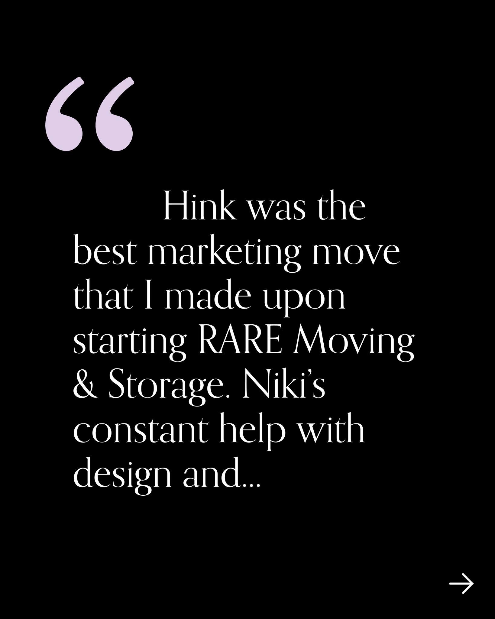 Some of our clients are literally family and some of them just feel that way :)