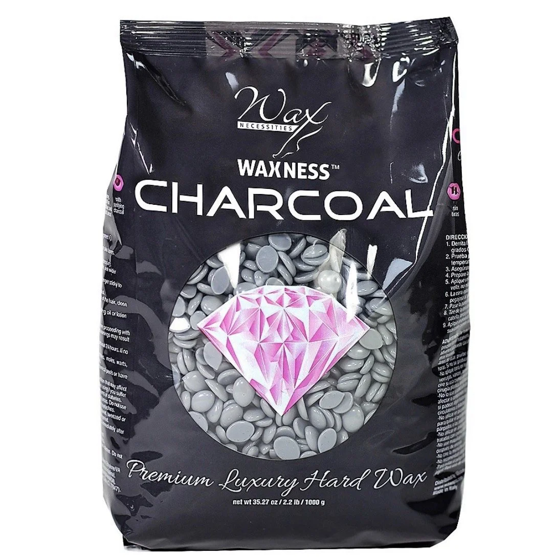 Waxness Charcoal Premium Luxury Hard Wax 2.2LB