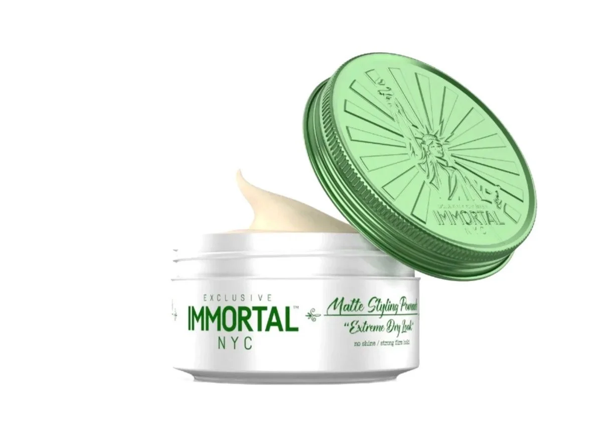 IMMORTAL NYC MATTE STYLING POMADE "EXTREME DRY LOOK"