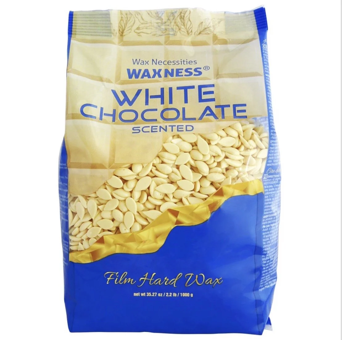 Waxness White Chocolate Film Hard Wax Beads 2.2LB