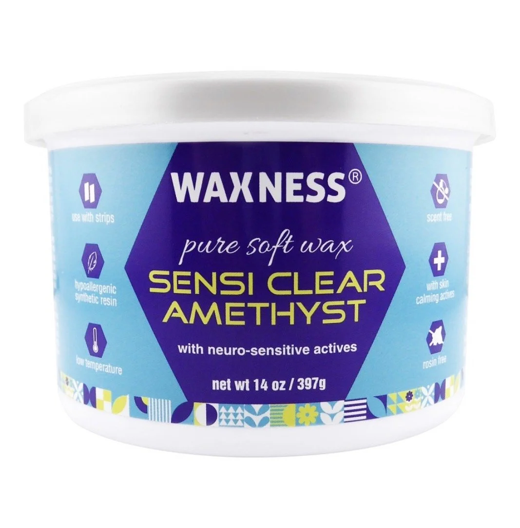Waxness Sensi Clear Amethyst Soft Wax Tin 14OZ