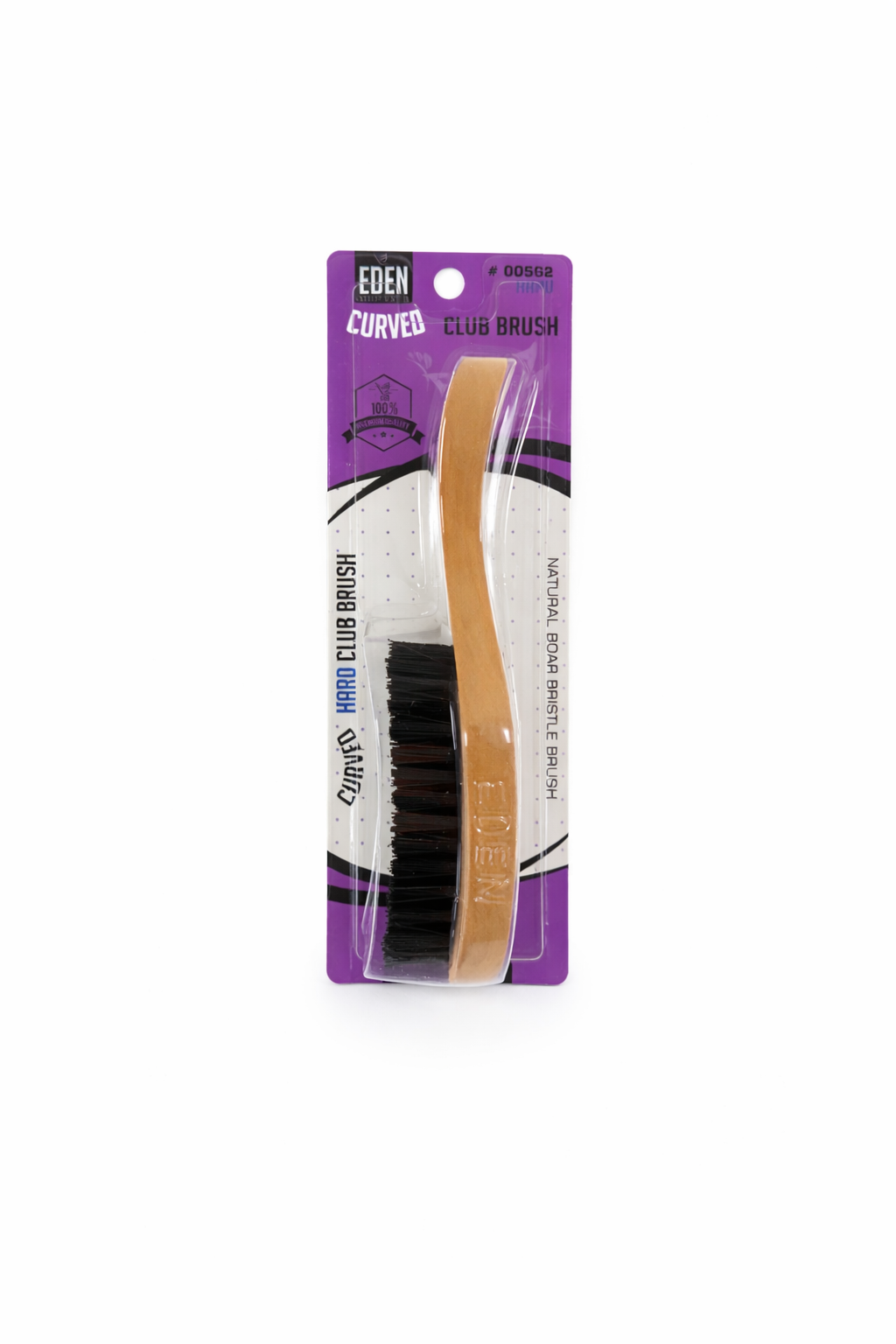 EDEN CURVED CLUB BRUSH (MED-HARD)